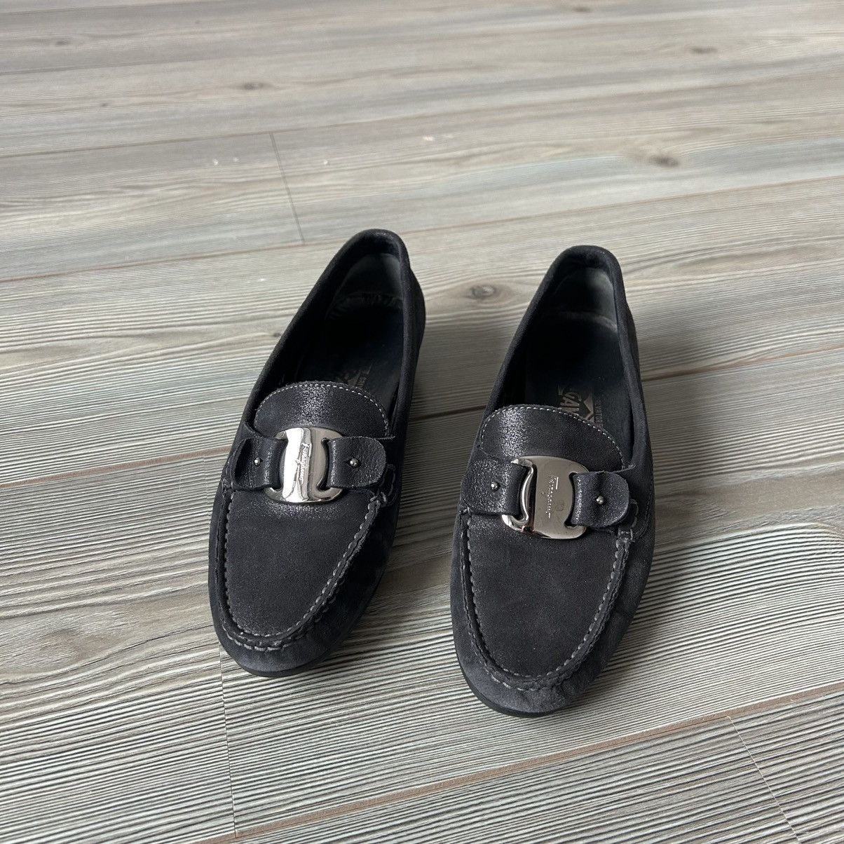 Salvatore Ferragamo Vintage Salvatore Ferragamo Suede Loafers Size US 6 / IT 36 - 3 Thumbnail