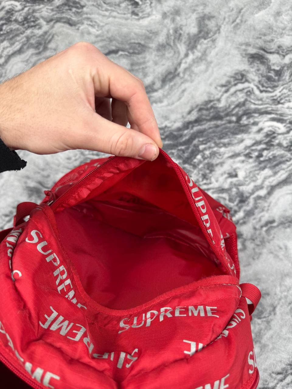 Supreme Supreme FW16 3M Reflective Repeat Backpack Cordura Size ONE SIZE - 8 Thumbnail
