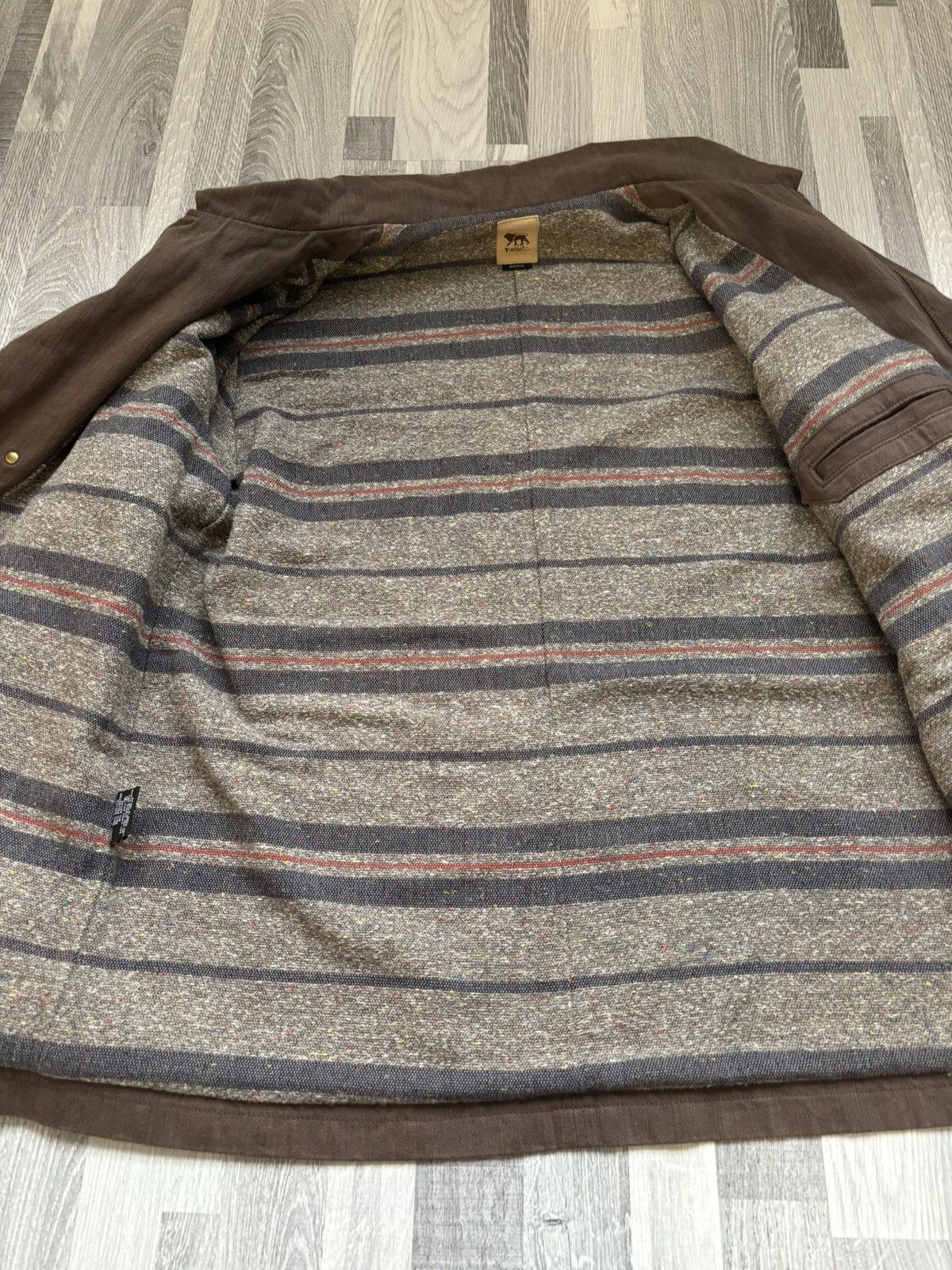 Norbit Norbit Brown Blanket Lining Heavy Jacket Size US S / EU 44-46 / 1 - 5 Thumbnail