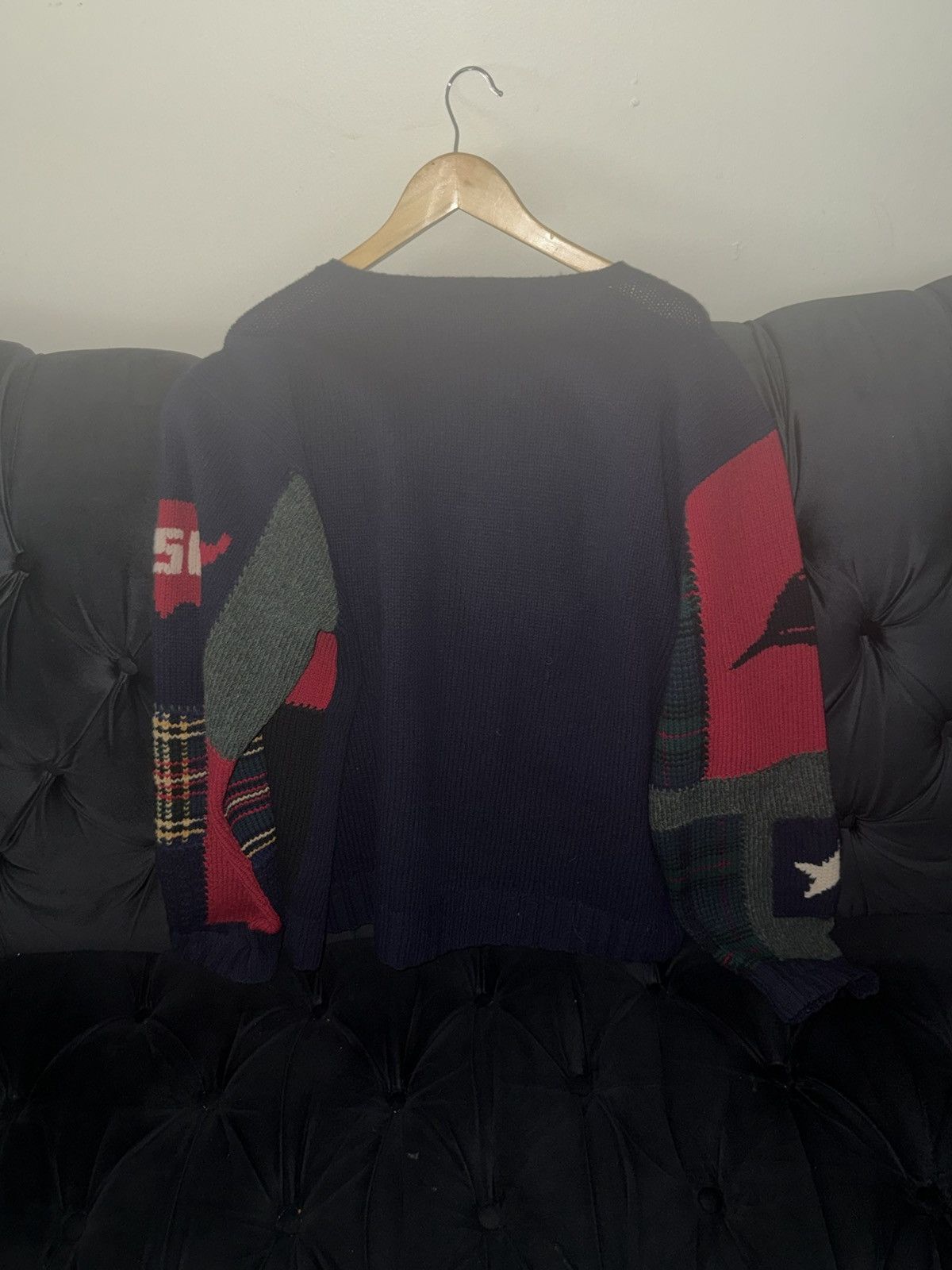 Polo Ralph Lauren Rage Vintage 2002 Polo Ralph Lauren 9/11 Tribute Sweater Size US XXL / EU 58 / 5 - 4 Thumbnail