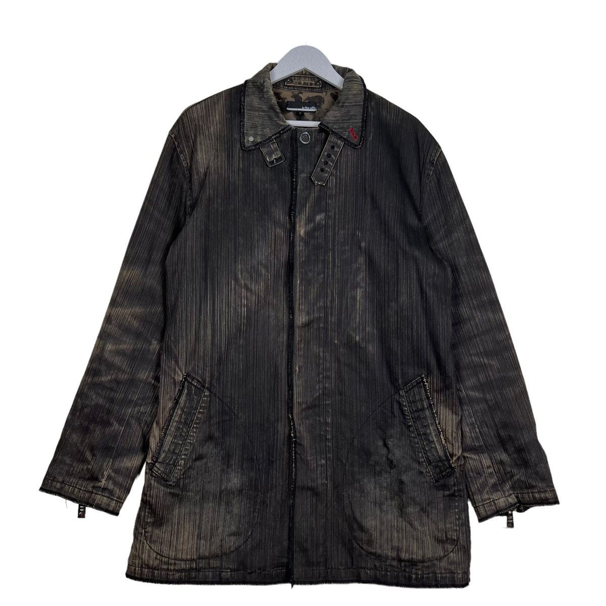 If Six Was Nine × In The Attic × Le Grande Bleu (L.G.B.) 🔥 IN THE ATTIC DYED DENIM JACKET Size US M / EU 48-50 / 2 - 1 Thumbnail