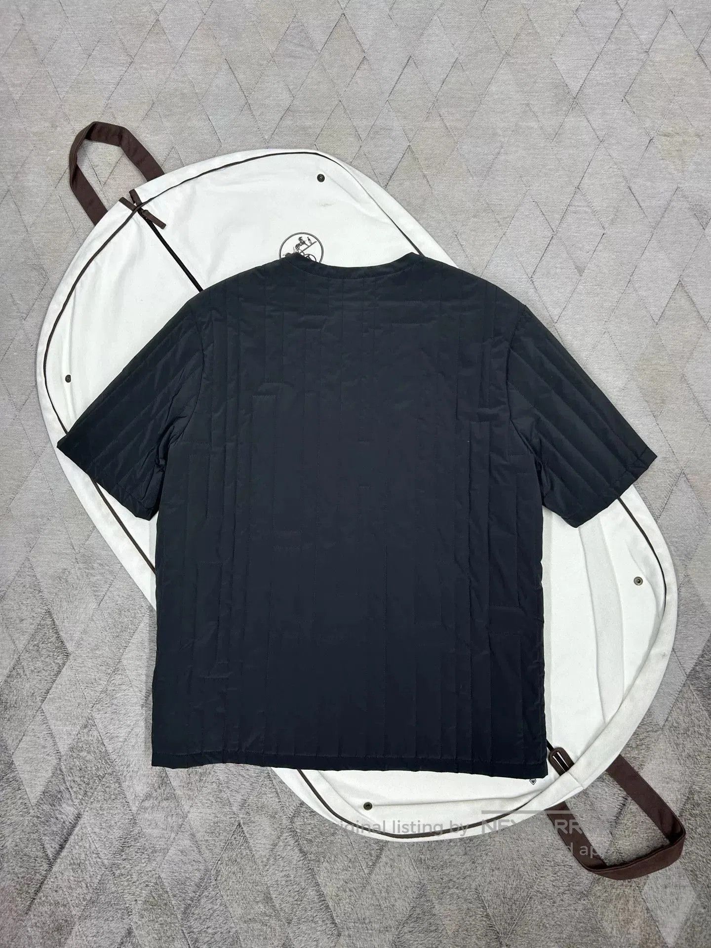 Hermes Hermes Quilted Short-Sleeve Jacket. Size US M / EU 48-50 / 2 - 4 Thumbnail