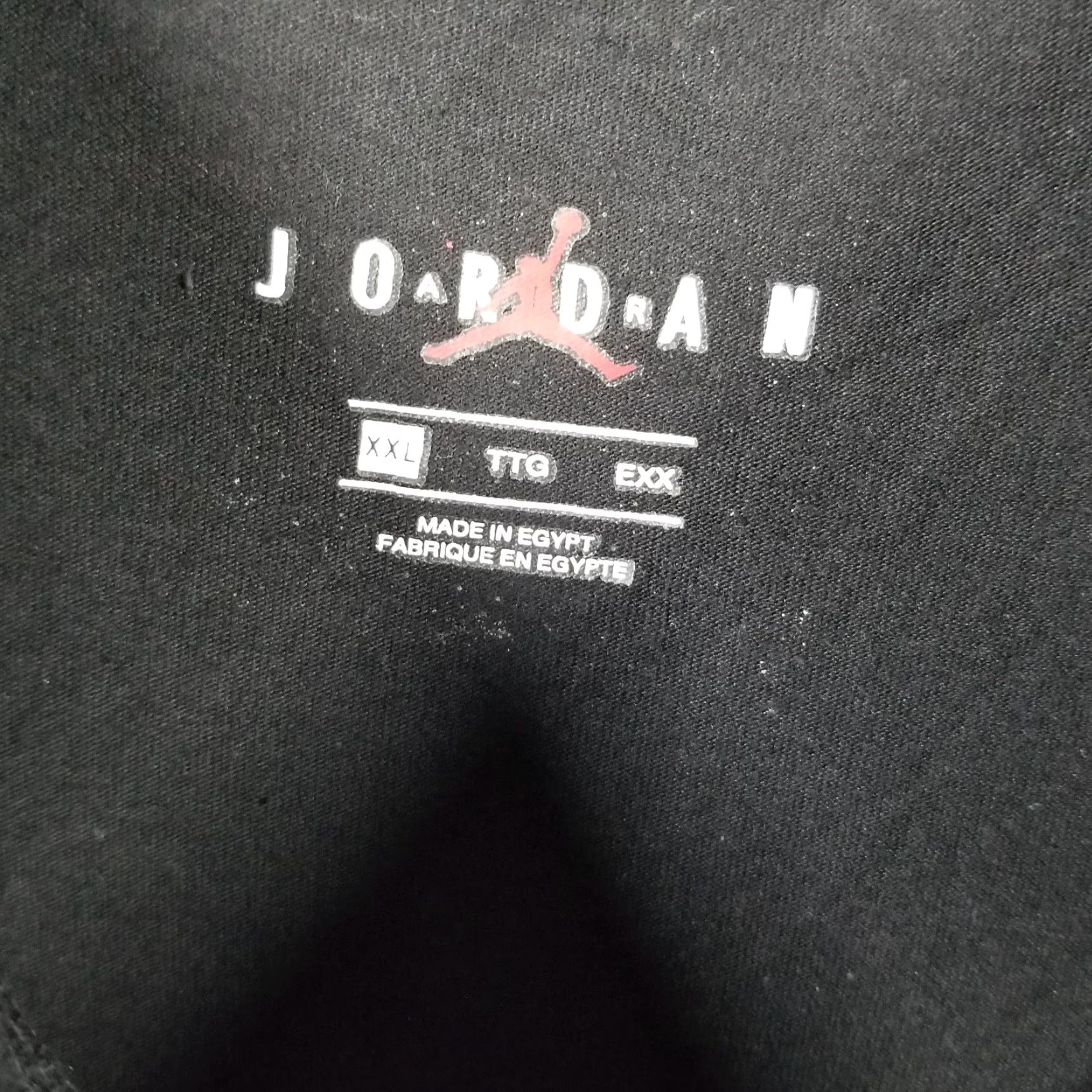 Jordan Brand Nike Air Jordan T-Shirt Men XXL Black 90s Retro Sports Jumpman Logo Size US XXL / EU 58 / 5 - 3 Thumbnail