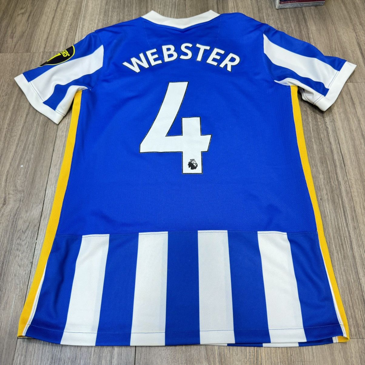 Nike Brighton & Hove Albion 21/22 home shirt #4 Webster Size US M / EU 48-50 / 2 - 2 Thumbnail