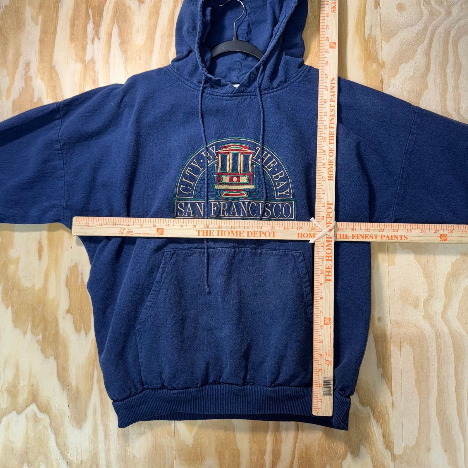 Vintage Vintage trolley car 1980s San Francisco embroider hoodie Size US M / EU 48-50 / 2 - 5 Thumbnail