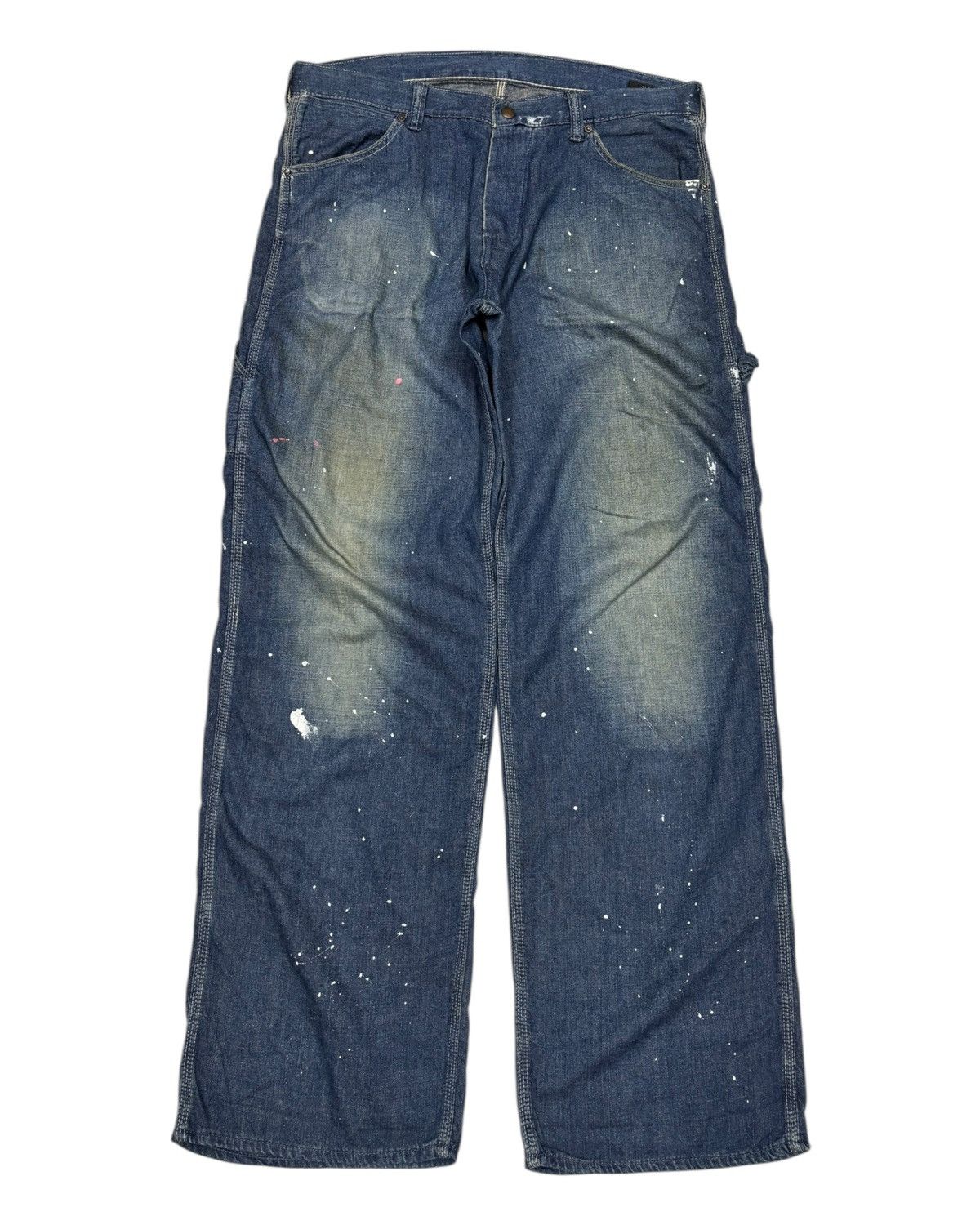 Issey Miyake × URBAN RESEARCH DOORS × Yohji Yamamoto Vintage Urban Research Painter Baggy Jeans Carpenter Pants Size US 35 - 7 Thumbnail