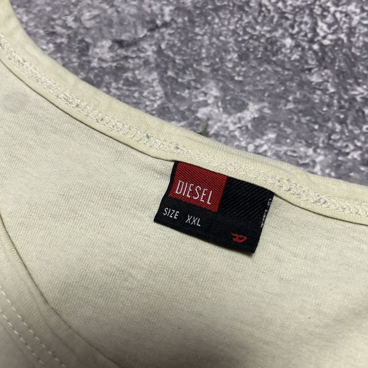 Diesel Vintage Diesel Big Logo y2k designer streetwear sleeveless Size US XXL / EU 58 / 5 - 4 Thumbnail