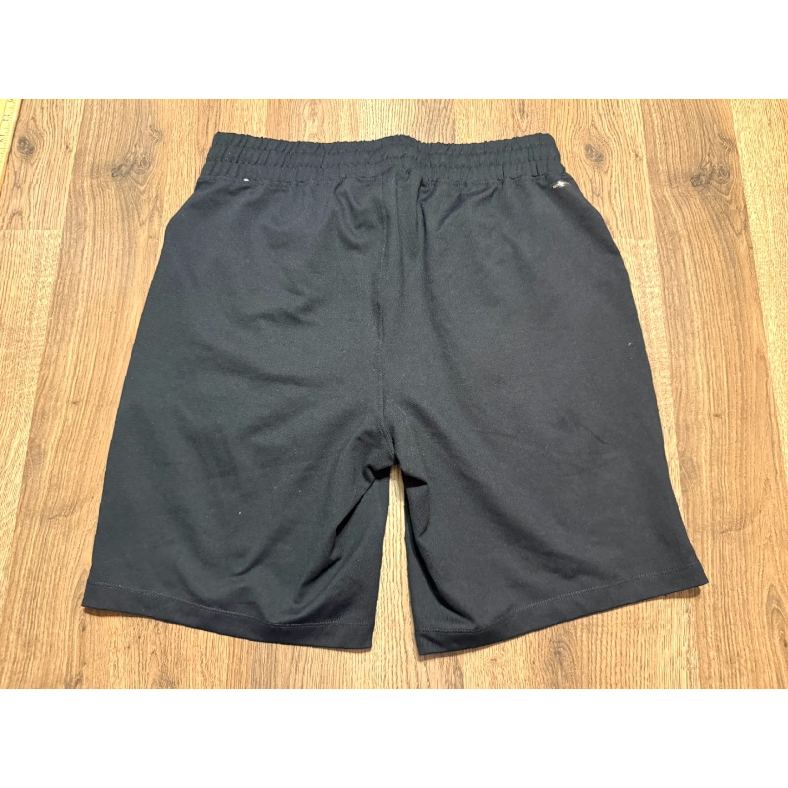 Vintage MONDETTA Shorts Women’s Size Small Black Tie Waist Shorts Casual Activewear Pockets Drawstring Regular Size 28" / US 6 / IT 42 - 2 Thumbnail