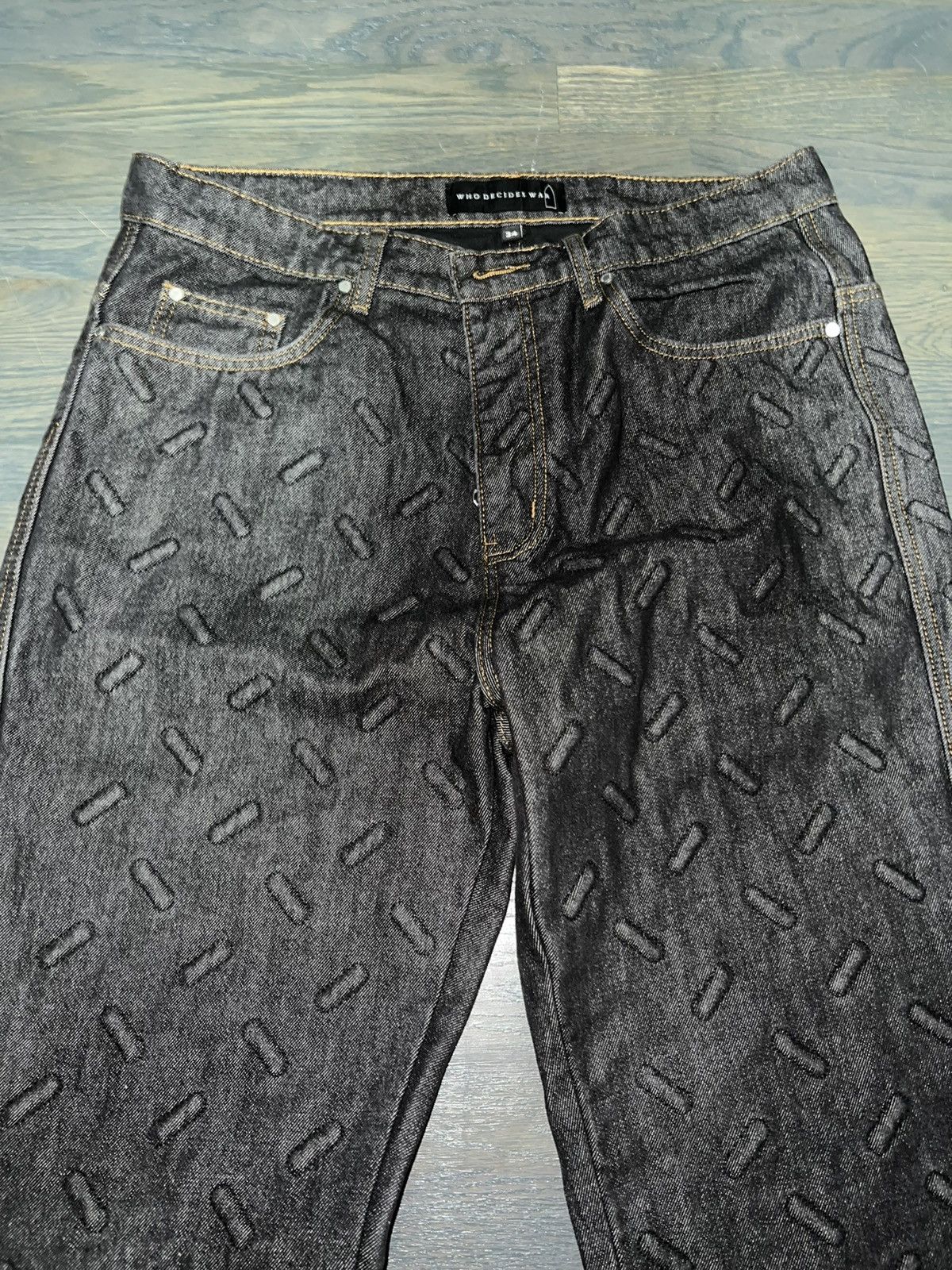 Who Decides War THREAD PLATE DENIM Size US 34 / EU 50 - 3 Thumbnail