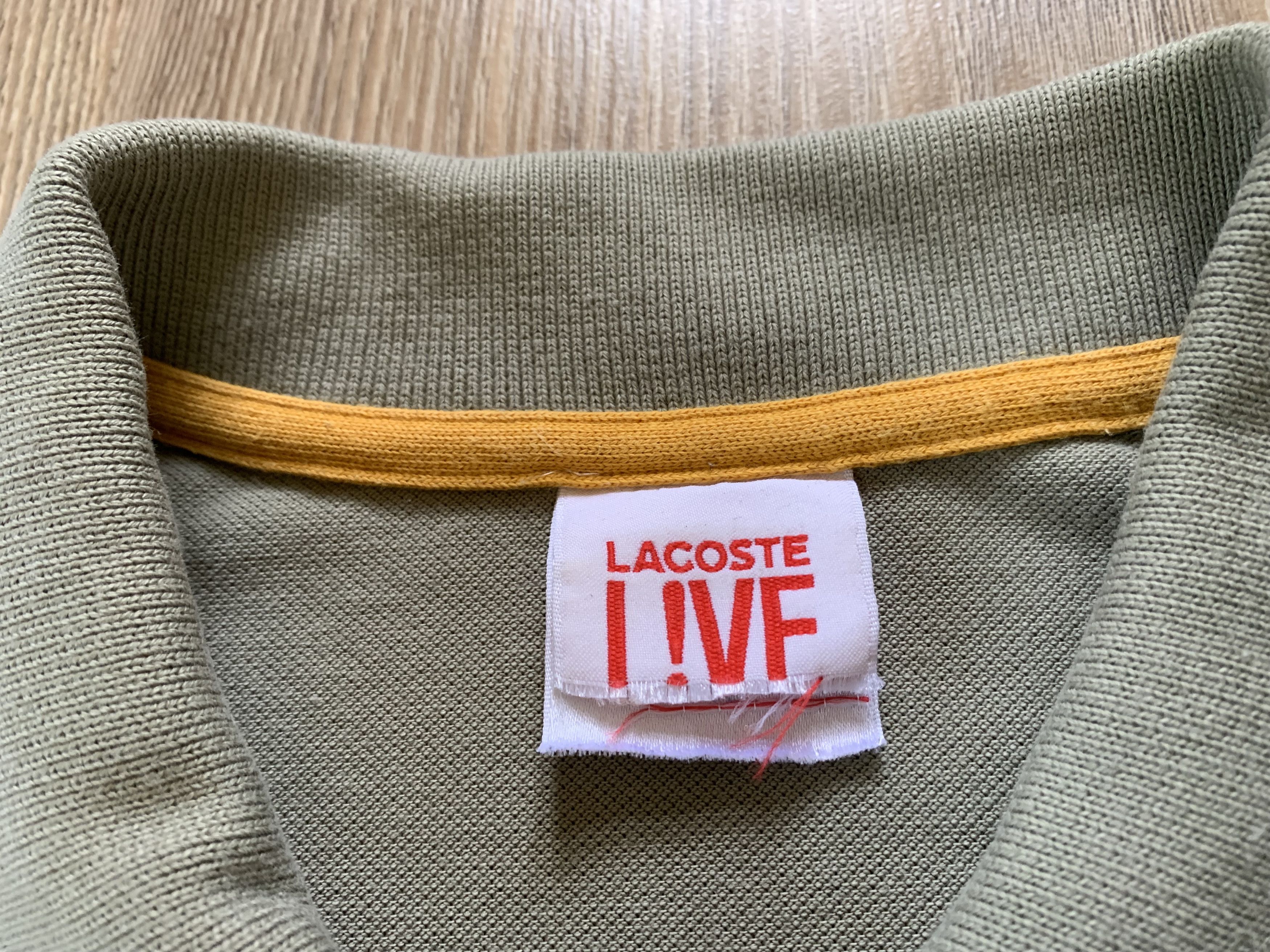 Lacoste × Vintage Vintage Lacoste Live Polo T Shirt Size US M / EU 48-50 / 2 - 6 Thumbnail