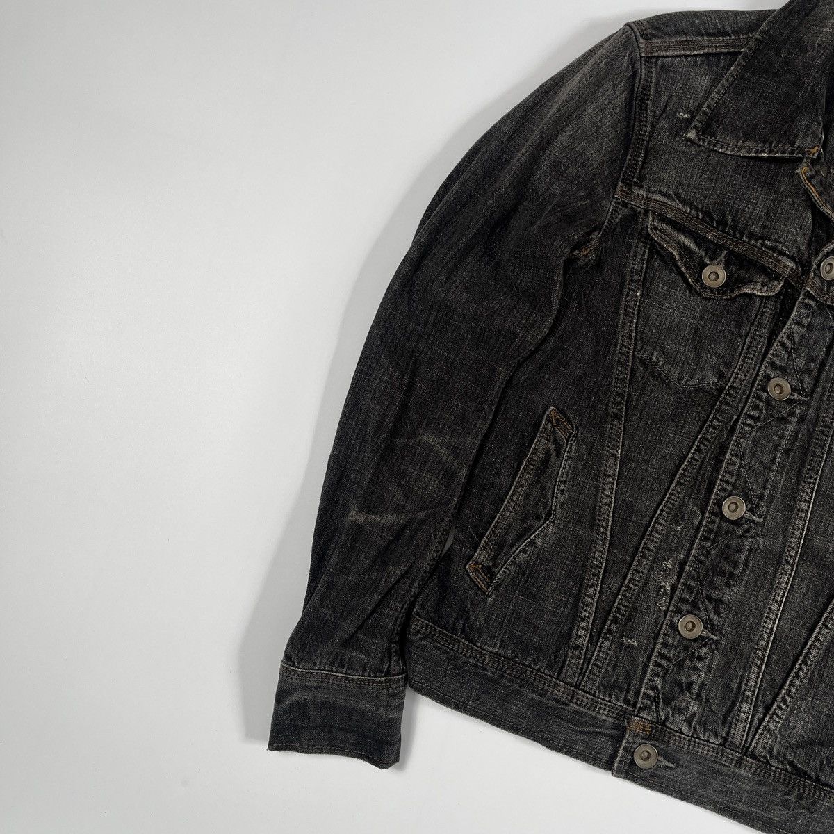 GOA If Six Was Nine - G.O.A DENIM DISTRESSED TYPE 3 JACKET Size US XXS / EU 40 - 5 Thumbnail