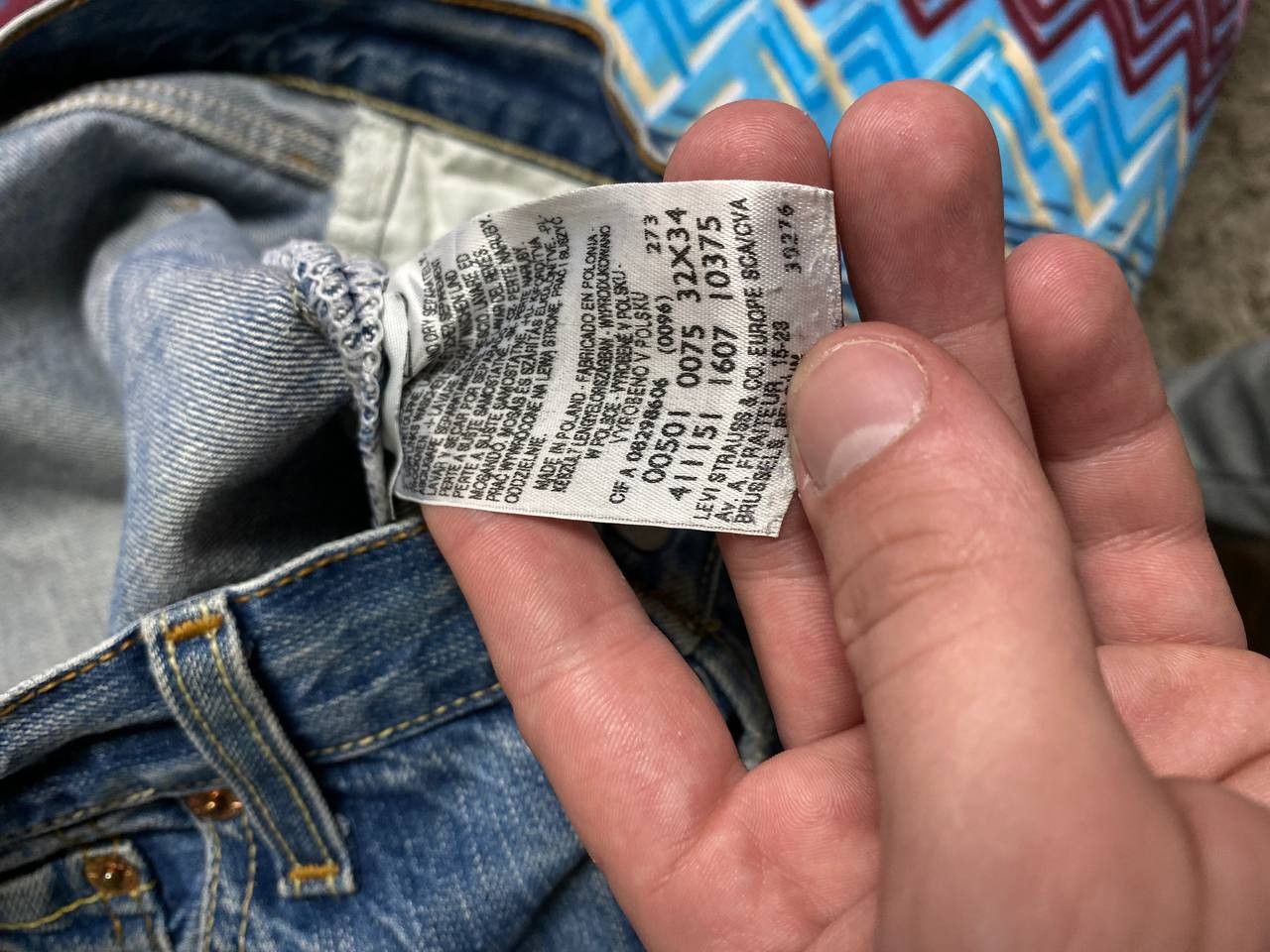 Levi's × Vintage VINTAGE Y2K LEVI'S 501 DARK WASH DENIM JEANS Size US 32 / EU 48 - 2 Thumbnail