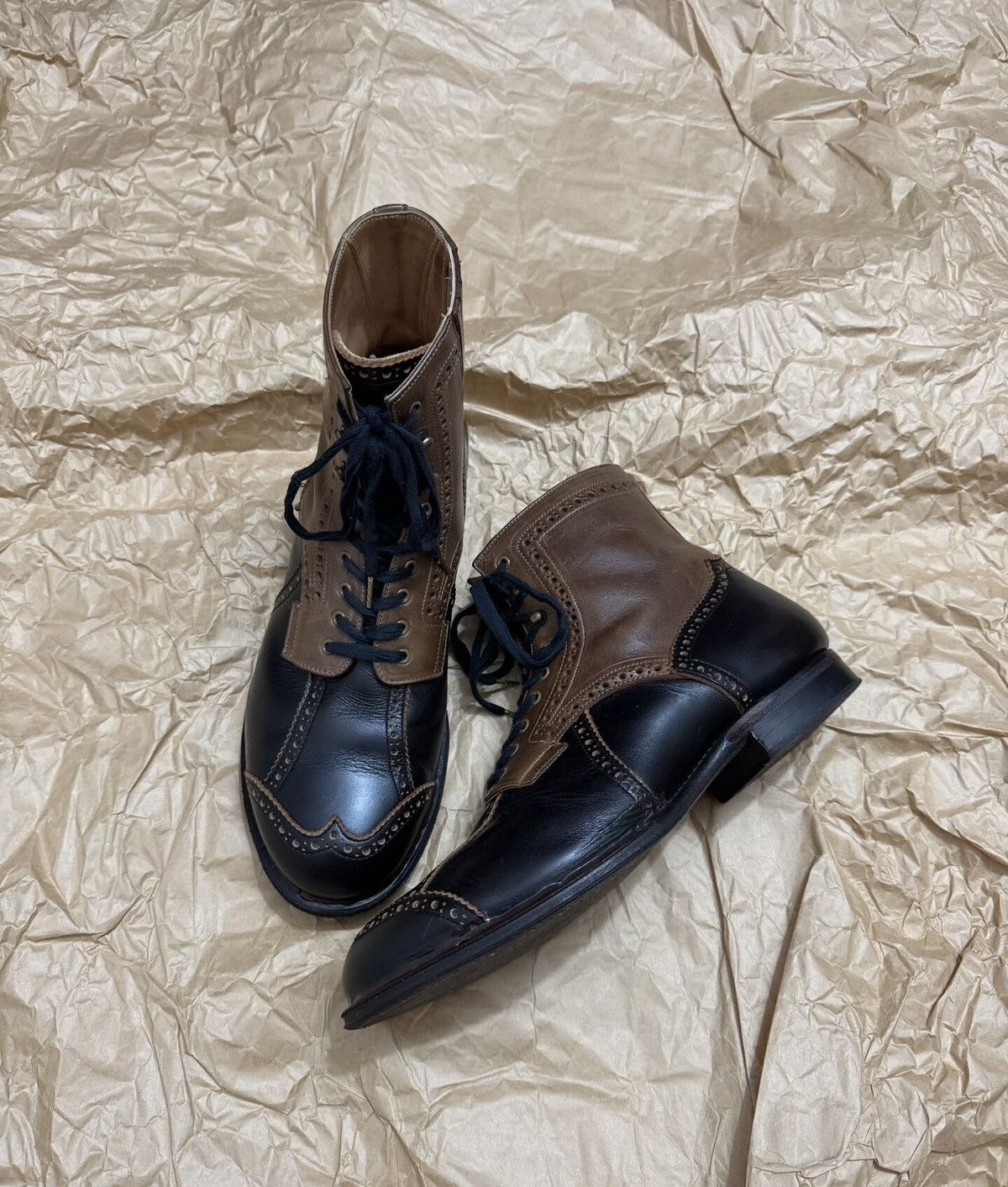 Takahiromiyashita The Soloist. TAKAHIROMIYASHITA THE SOLOIST leather shoes Size US 9 / EU 42 - 1 Thumbnail