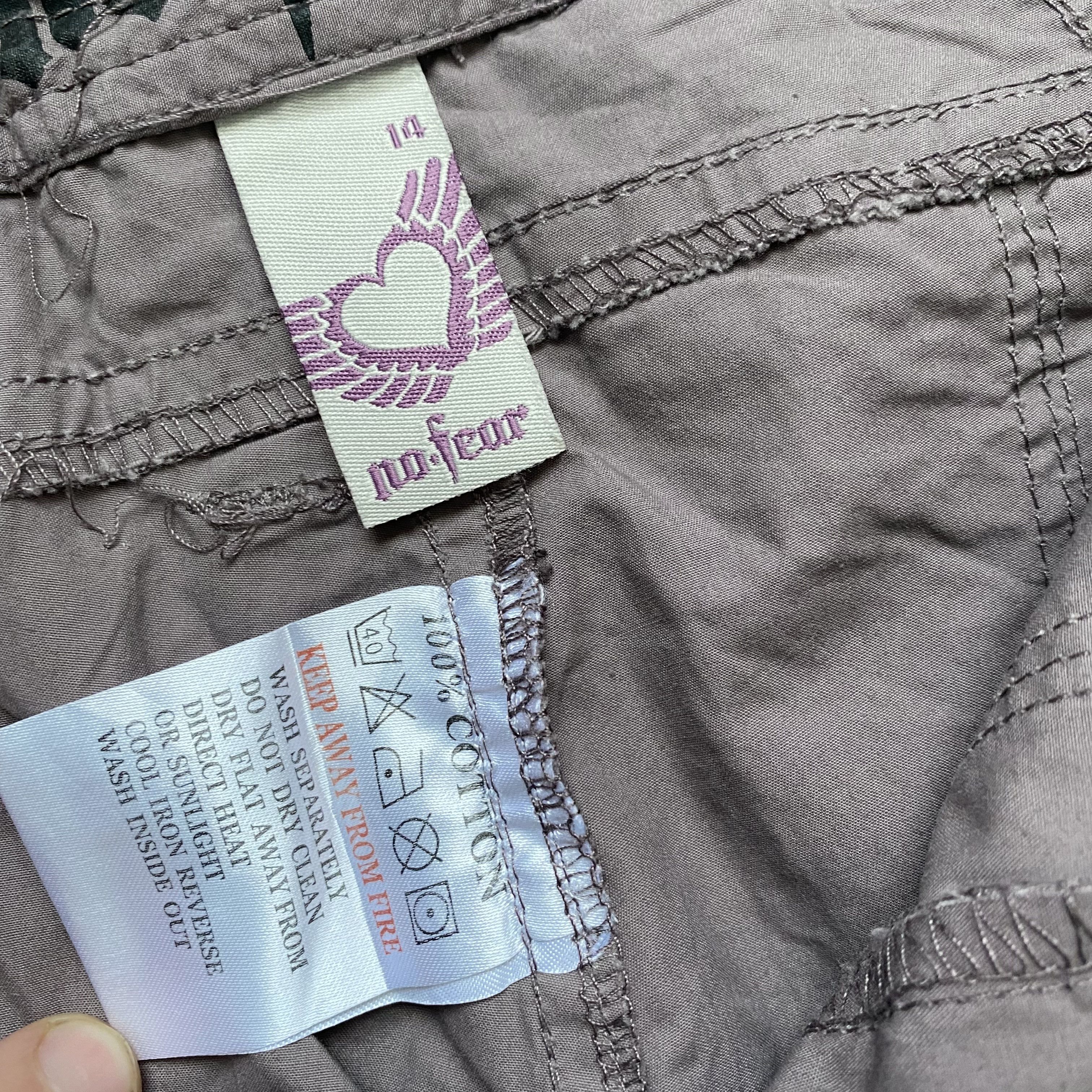 Ed Hardy MAHARISHI Style 90s Vintage Y2K cargo parachute baggy pants Size 32" / US 10 / IT 46 - 7 Thumbnail