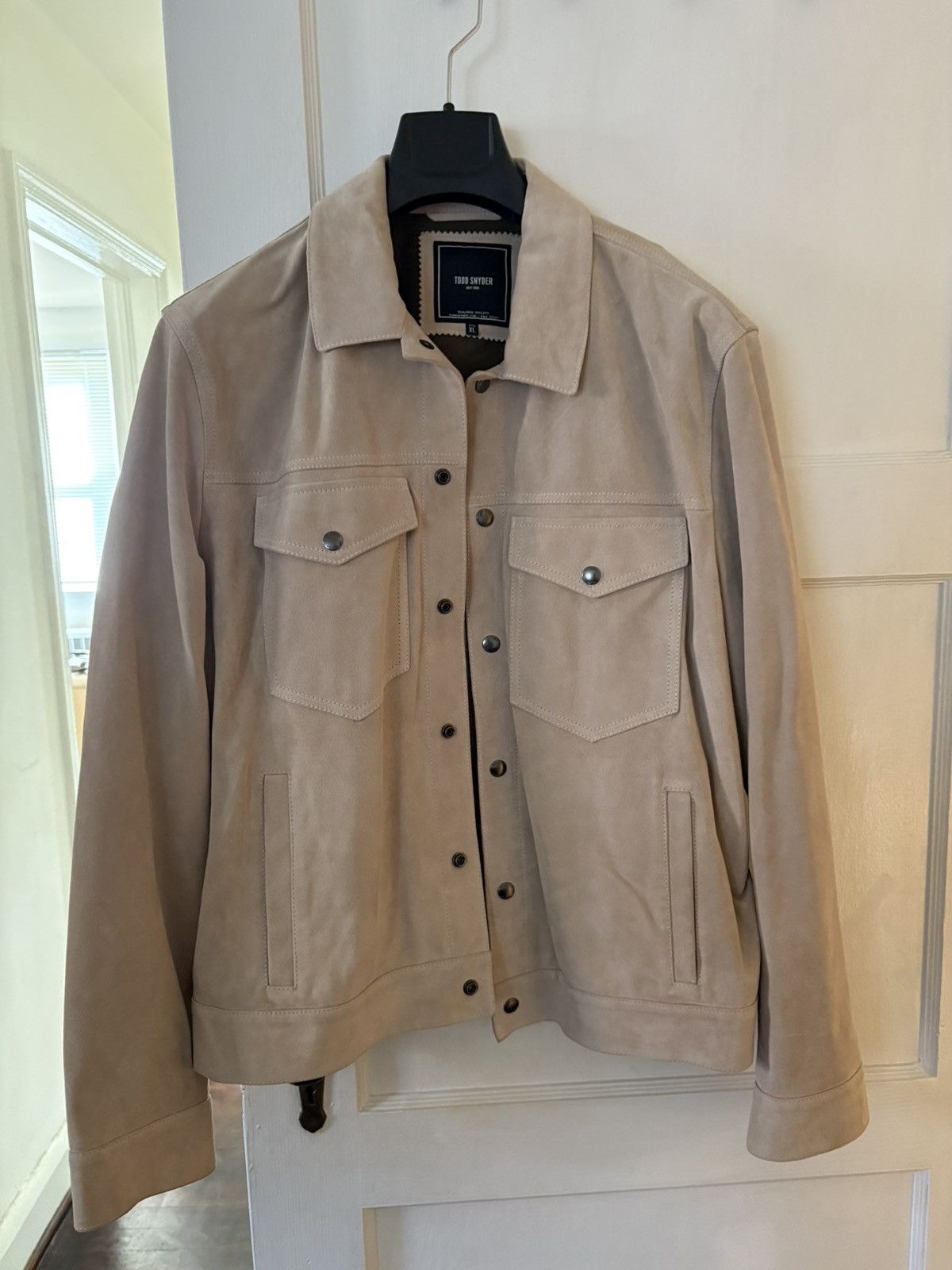 Todd Snyder Todd Snyder Suede Dylan Jacket Size US XL / EU 56 / 4 - 1 Thumbnail
