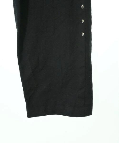 Comme des Garcons Black Casual Pants Slacks Tuds Design Zip Ply Plain Black Size US 30 / EU 46 - 6 Thumbnail