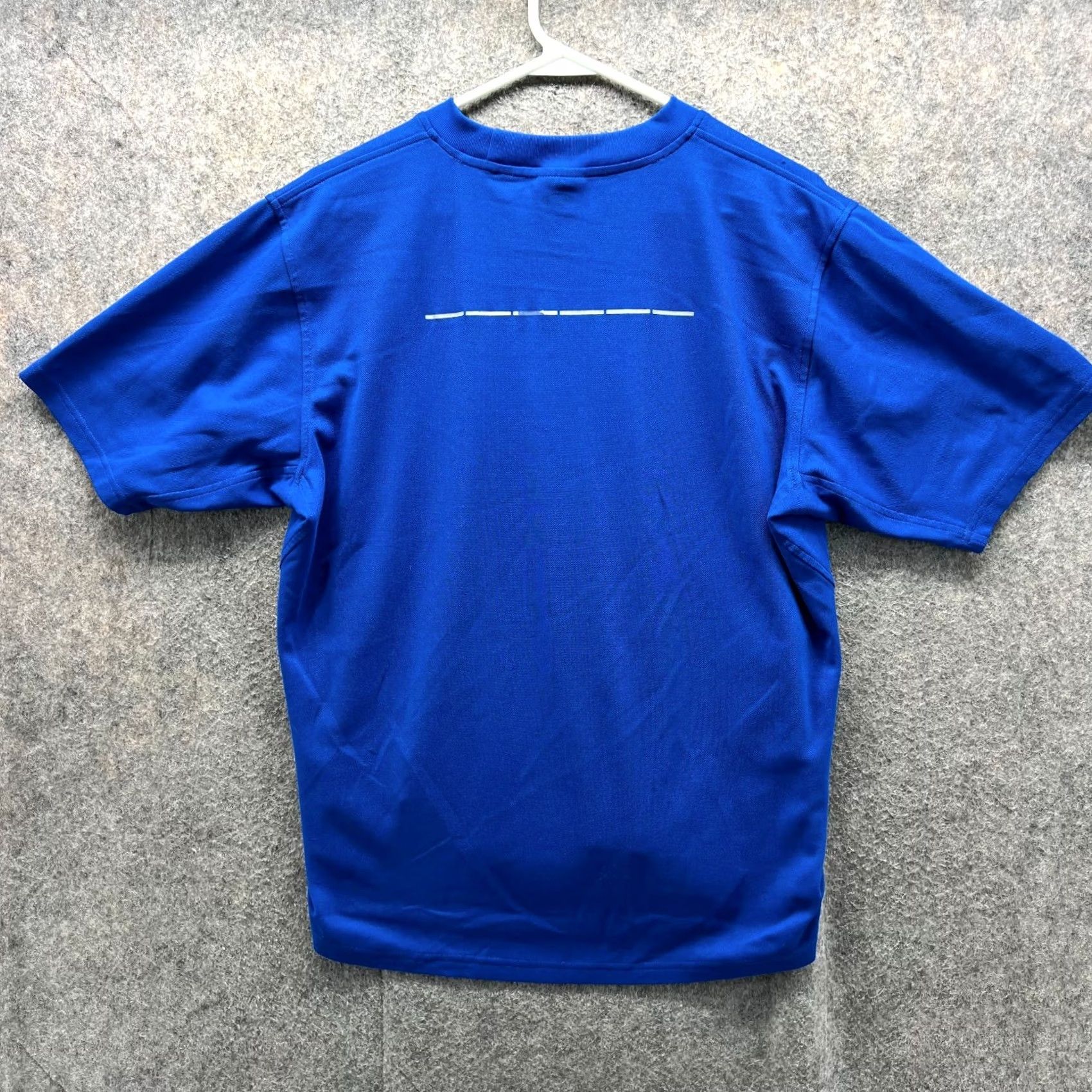 Adidas VINTAGE Adidas Shirt Men Medium Royal Blue Soccer Jersey Crewneck Trefoil Polyester Size US M / EU 48-50 / 2 - 2 Thumbnail