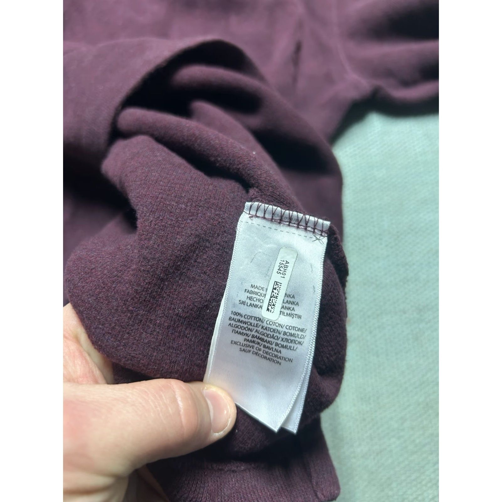 Ralph Lauren VINTAGE Polo Ralph Lauren 1/4 Zip Shirt Long Sleeve Sweater Cotton Maroon XL Men Size US XL / EU 56 / 4 - 5 Thumbnail