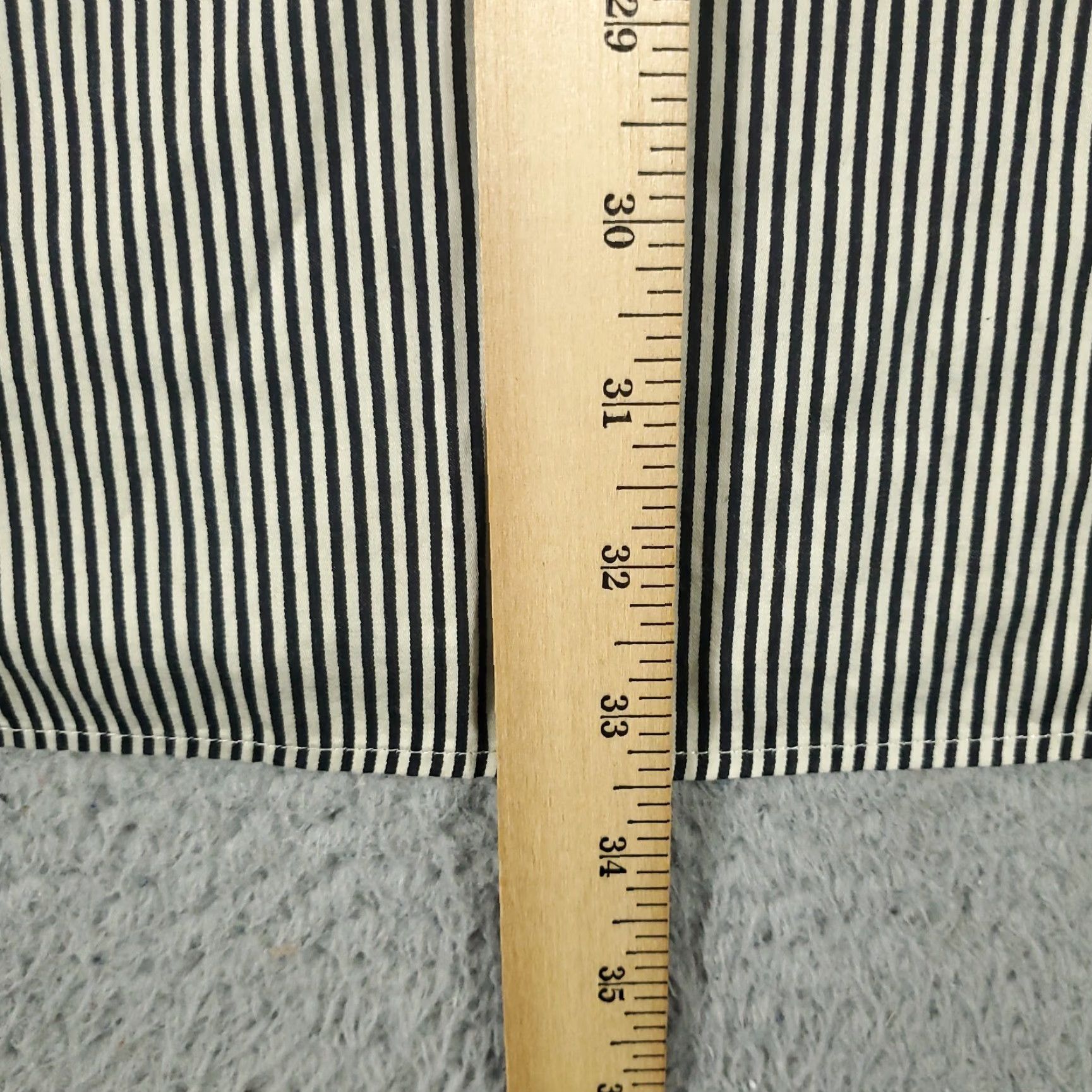 Peter Millar Peter Millar Button-Up Shirt Mens XL Black Striped Casual Long Sleeve Size US XL / EU 56 / 4 - 4 Thumbnail