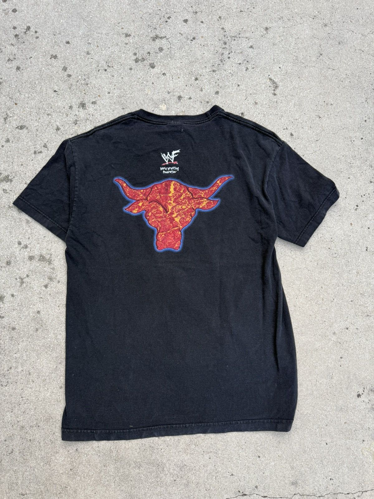 AAA Rare Vintage 2002 WWF The Rock T shirt Just Bring It! Sz M Size US M / EU 48-50 / 2 - 2 Thumbnail