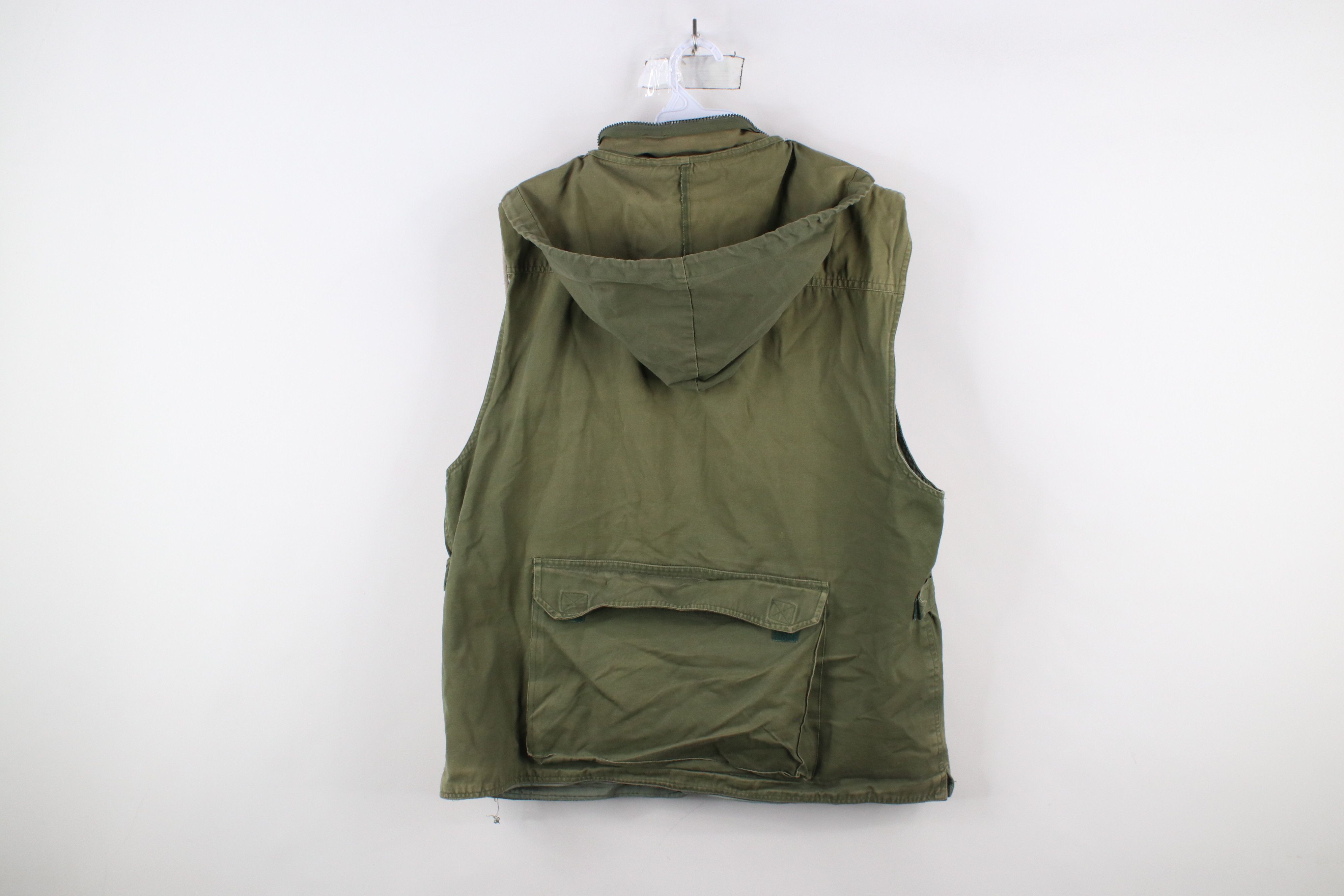 トップス neighborhood STOCKMAN-L / GL-VEST VTG BACK NUMBER Est 1980 Casual Life Vest Hoodies Puffer