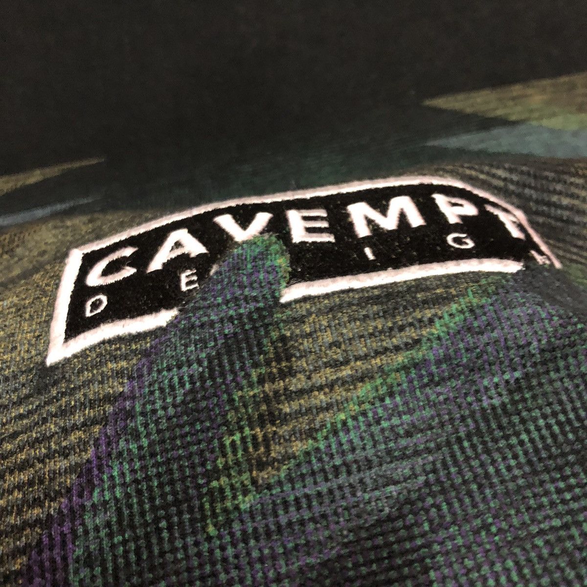 Cav Empt Rare‼️🔥Cav Empt Design SpellOut Embroidery Logo T-Shirt Size US M / EU 48-50 / 2 - 7 Thumbnail