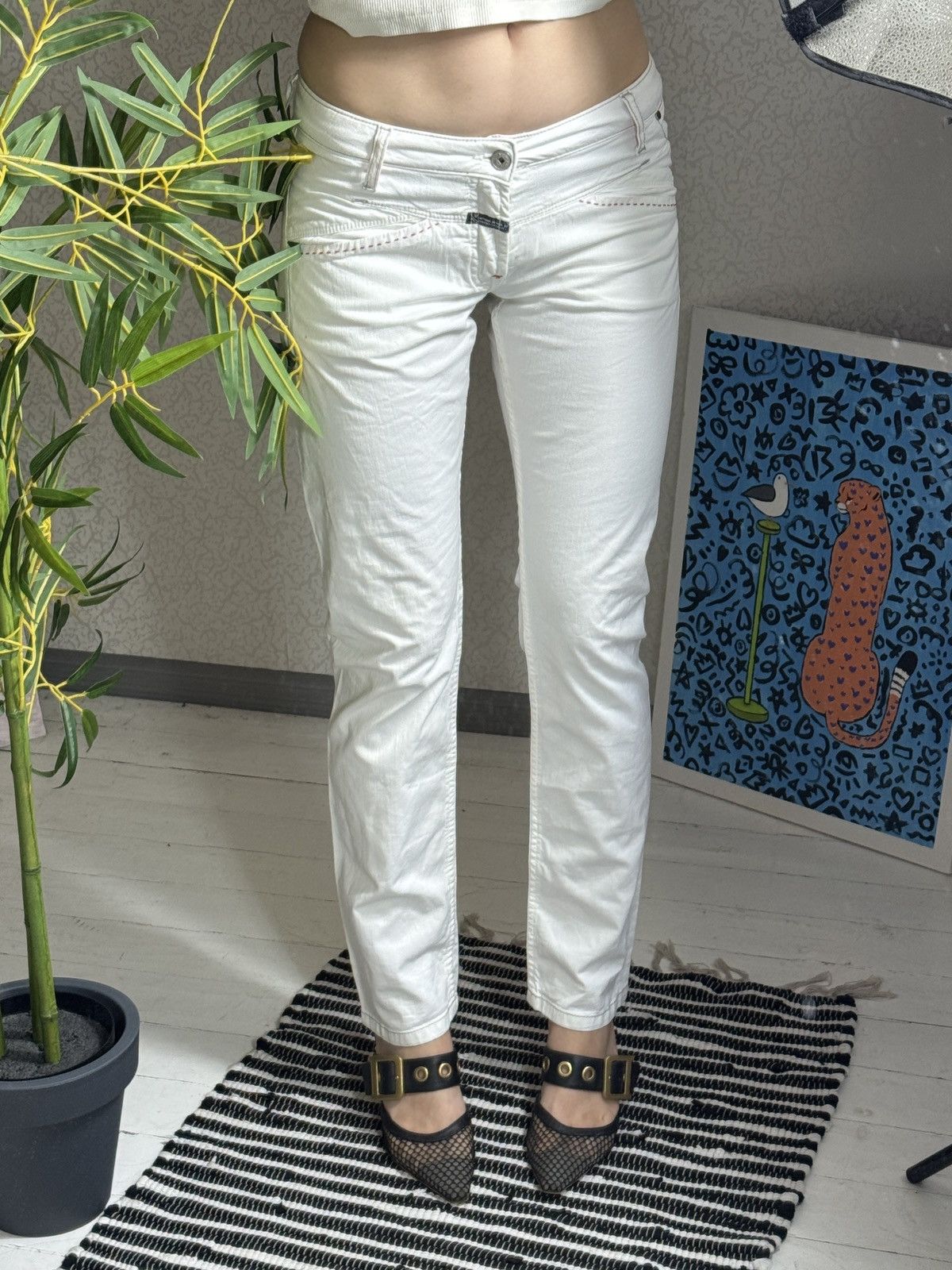 Marithe + Francois Girbaud VINTAGE MARITHE FRANCOIS GIRBAUD 2000s PANTS Size 27" / US 4 / IT 40 - 4 Thumbnail