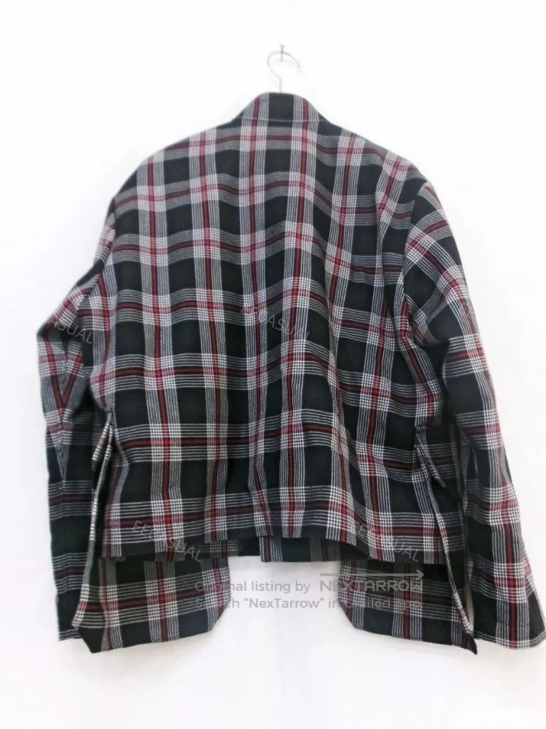 Comme des Garcons Comme Des Garcons size XS Black plaid wool straight-leg pa Size 23" - 9 Thumbnail