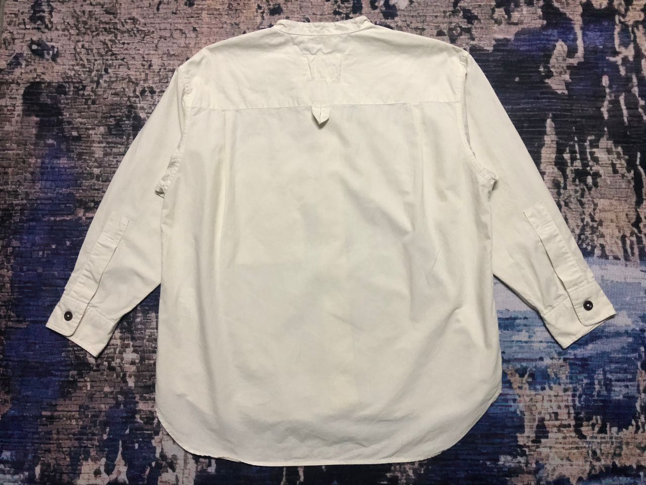 Margaret Howell Margaret Howell Band Collar Shirt Blouse Size S / US 4 / IT 40 - 2 Thumbnail