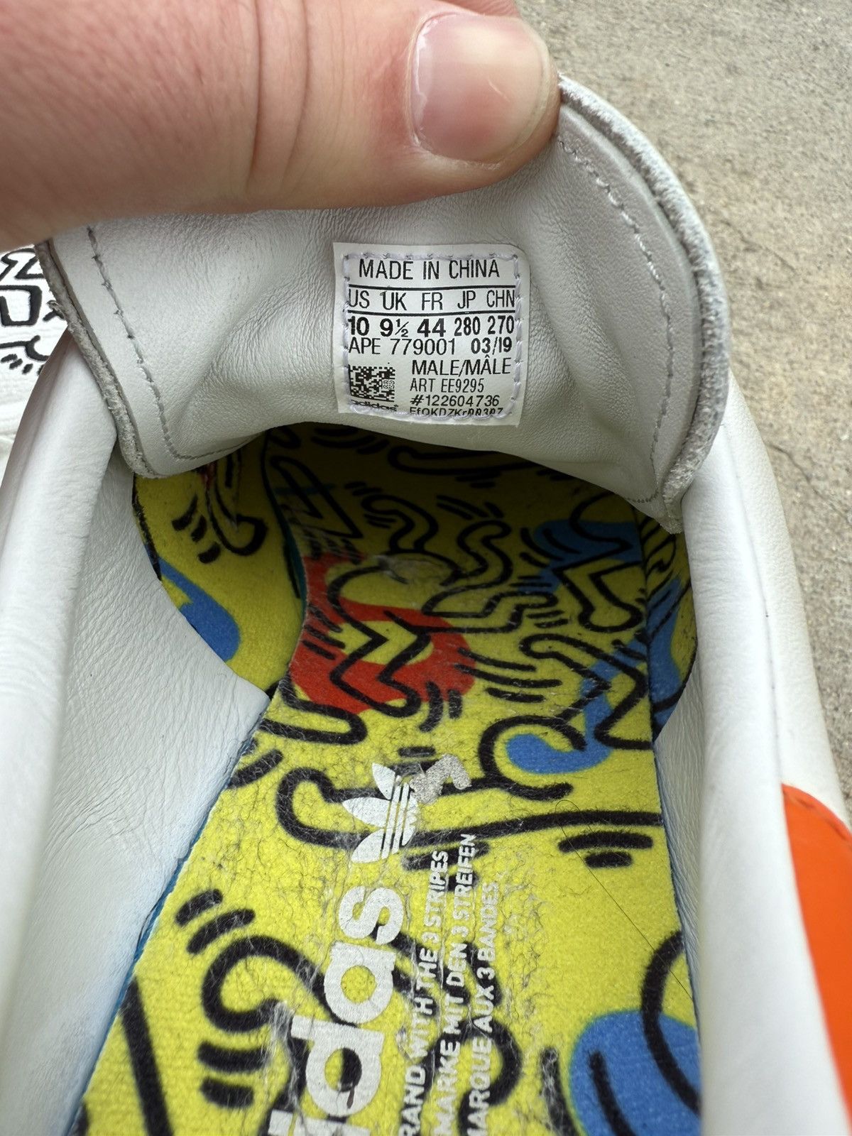 Adidas × Keith Haring ADIDAS STAN SMITH X KEITH HARING Size US 10 / EU 43 - 6 Thumbnail