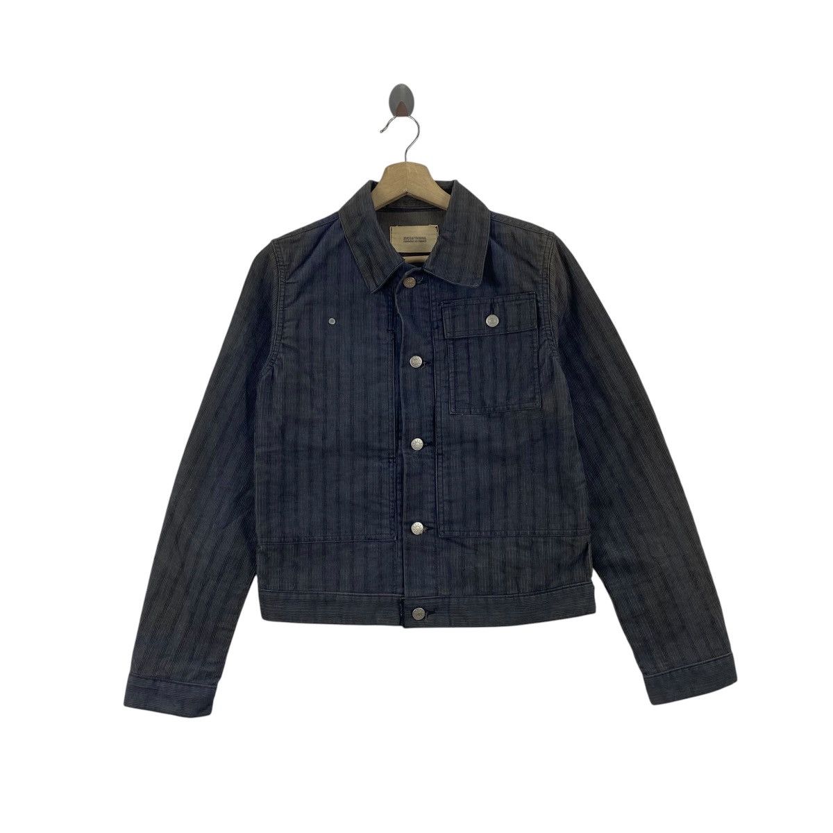 Vintage Vintage EUCA TERRA Denim Jacket Workwear Style Button Up Size S / US 4 / IT 40 - 1 Thumbnail