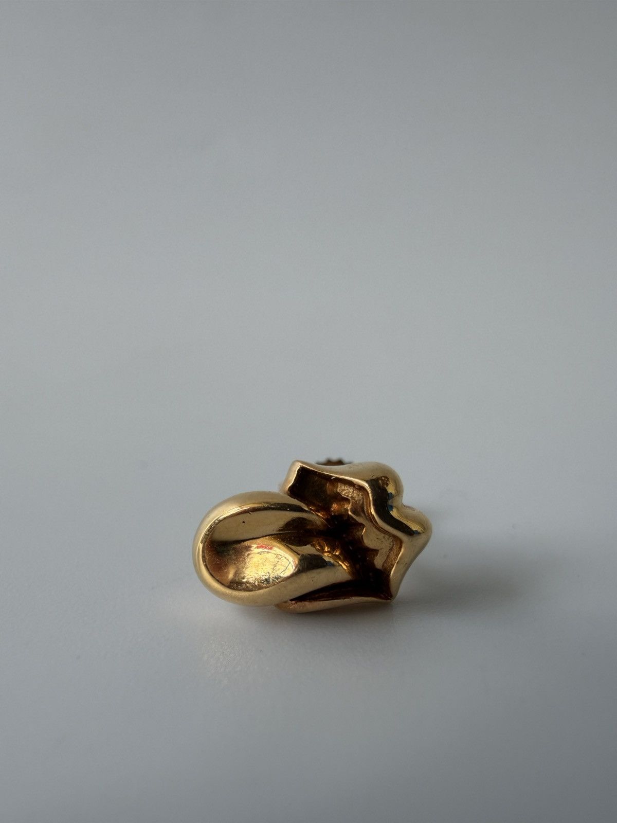 Rare Chrome hearts Rolling stones 22k Earrings