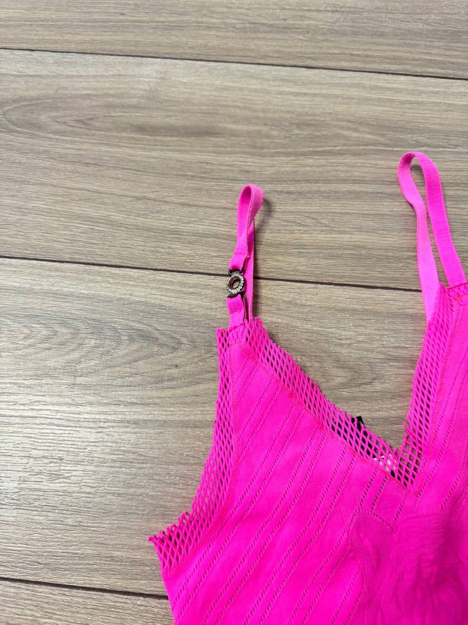 Just Cavalli Pink Just CAVALLI Roberto MESHBODYCON DRESS Micro Size S / US 4 / IT 40 - 7 Thumbnail