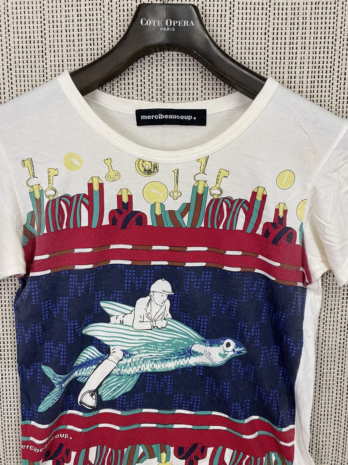 Designer × Japanese Brand × mercibeaucoup Issey miyake mercibeaucoup tshirt nice design Size US XS / EU 42 / 0 - 5 Thumbnail