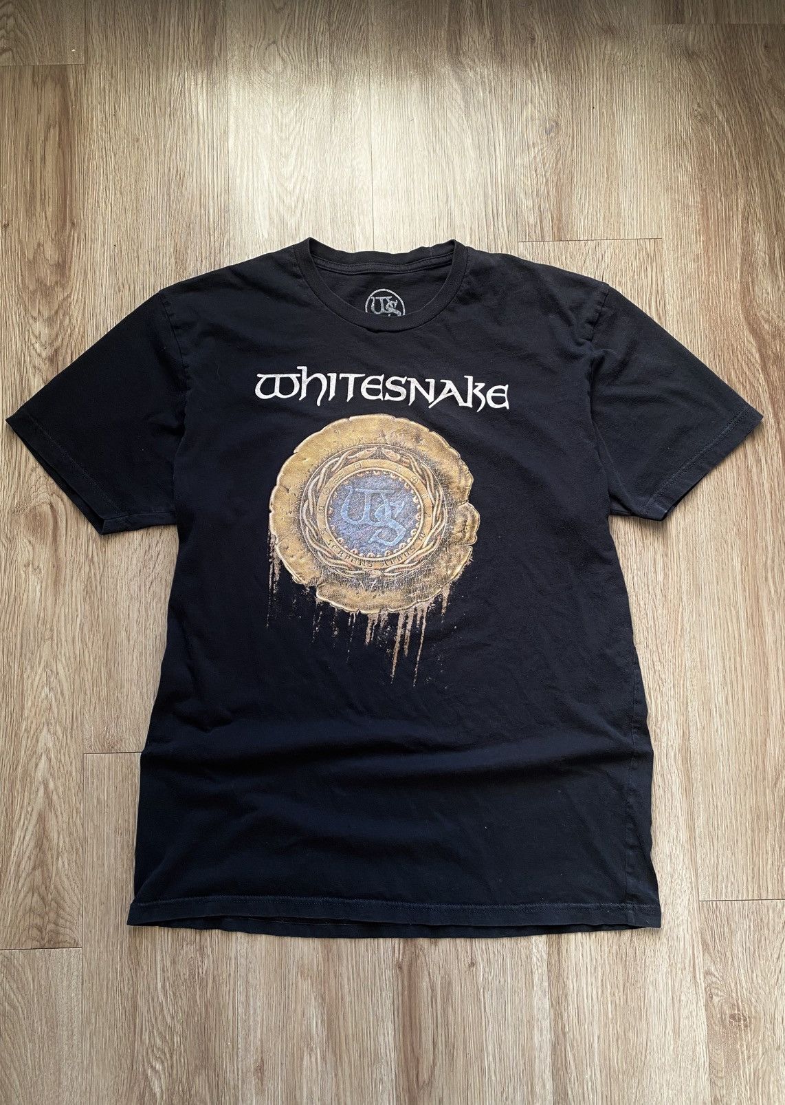 whitesnake ヴィンテージ バンドTシャツ　XL 80年 ロックTシャツ バンドTシャツ パンク Whitesnake ホワイト