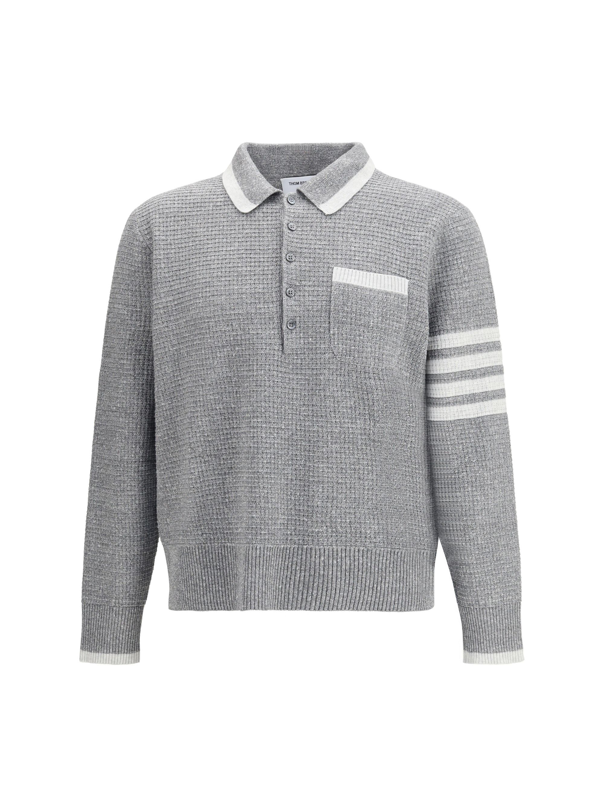 Thom Browne Knitted polo Shirt Size US M / EU 48-50 / 2 - 1 Thumbnail