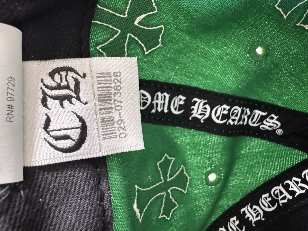 Chrome Hearts Chrome Hearts Green Cross Patch Hat Size ONE SIZE - 8 Thumbnail