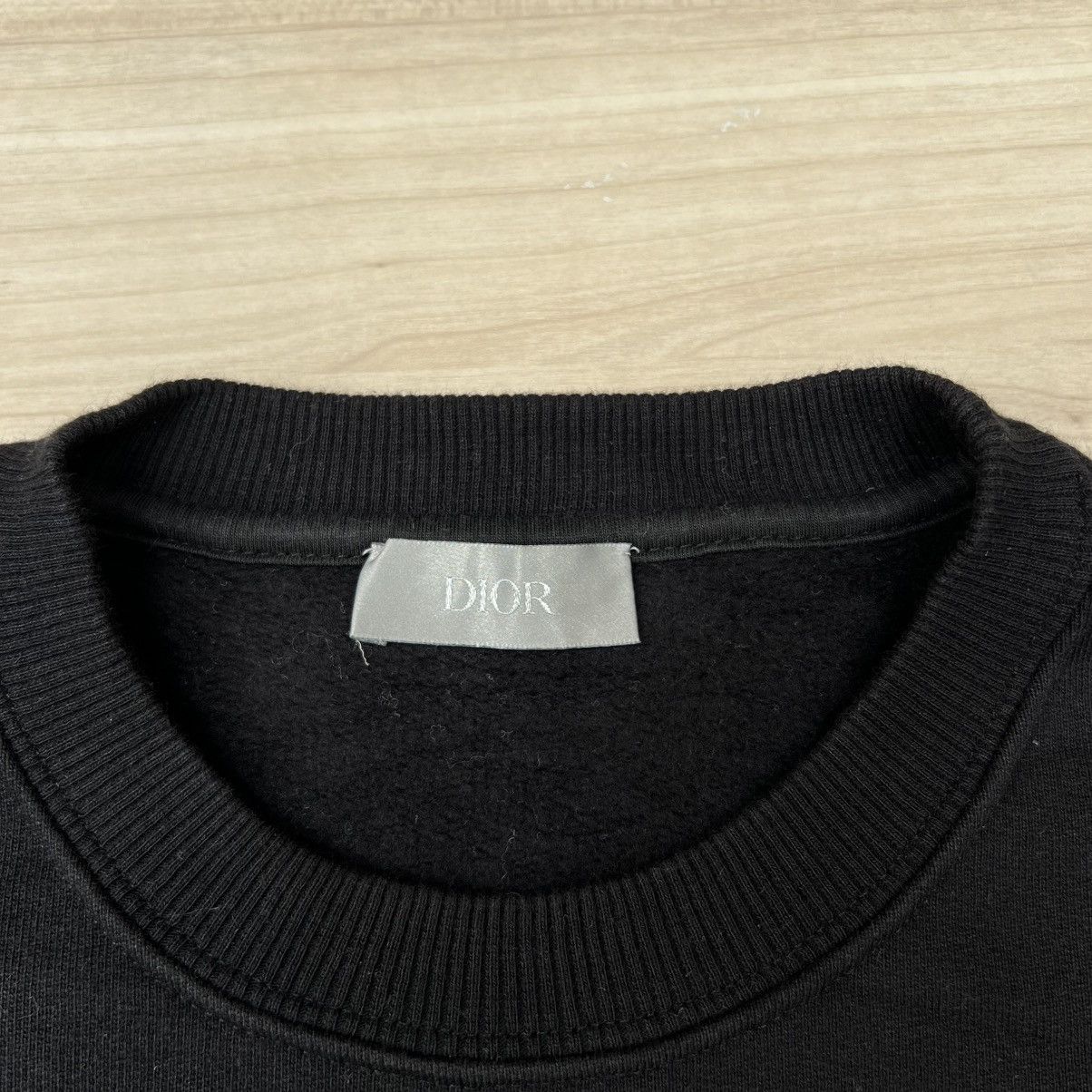 Dior Dior X Raymond Pettibon Black Cotton Embroidered Sweatshirt Size US XS / EU 42 / 0 - 3 Thumbnail