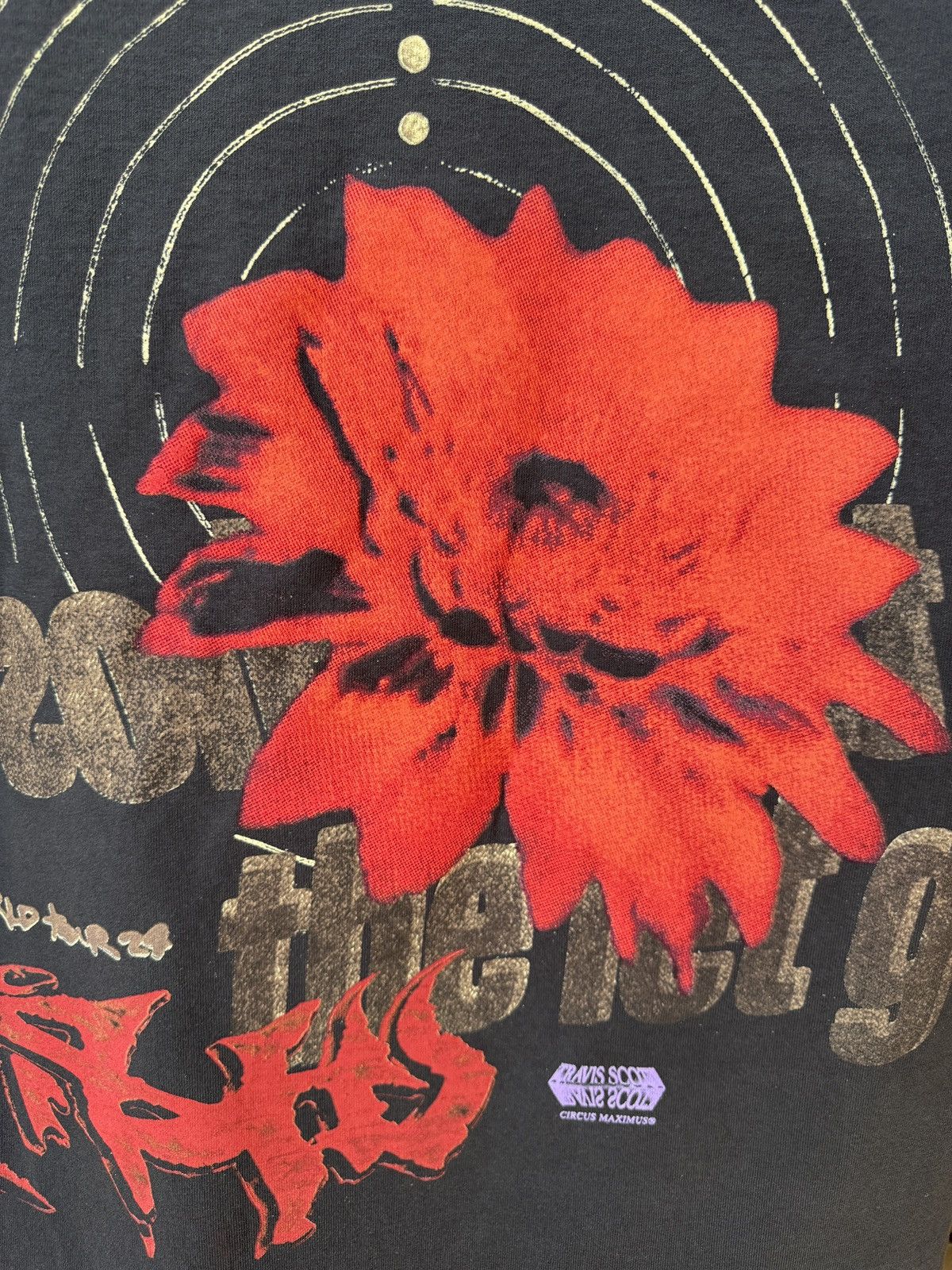 Travis Scott TRAVIS SCOTT UTOPIA ECHOES CIRCUS MAXIMUS TEE SIZE S Size US S / EU 44-46 / 1 - 4 Thumbnail