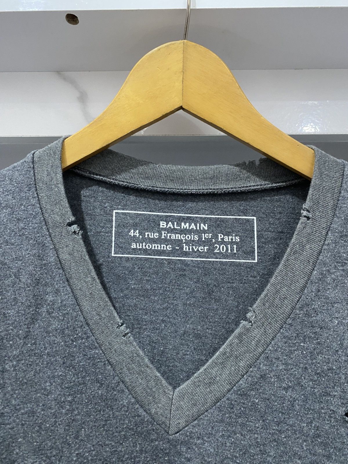 Balmain Balmain Christope Decarnin 2011 Bullet Tee Size US L / EU 52-54 / 3 - 8 Thumbnail