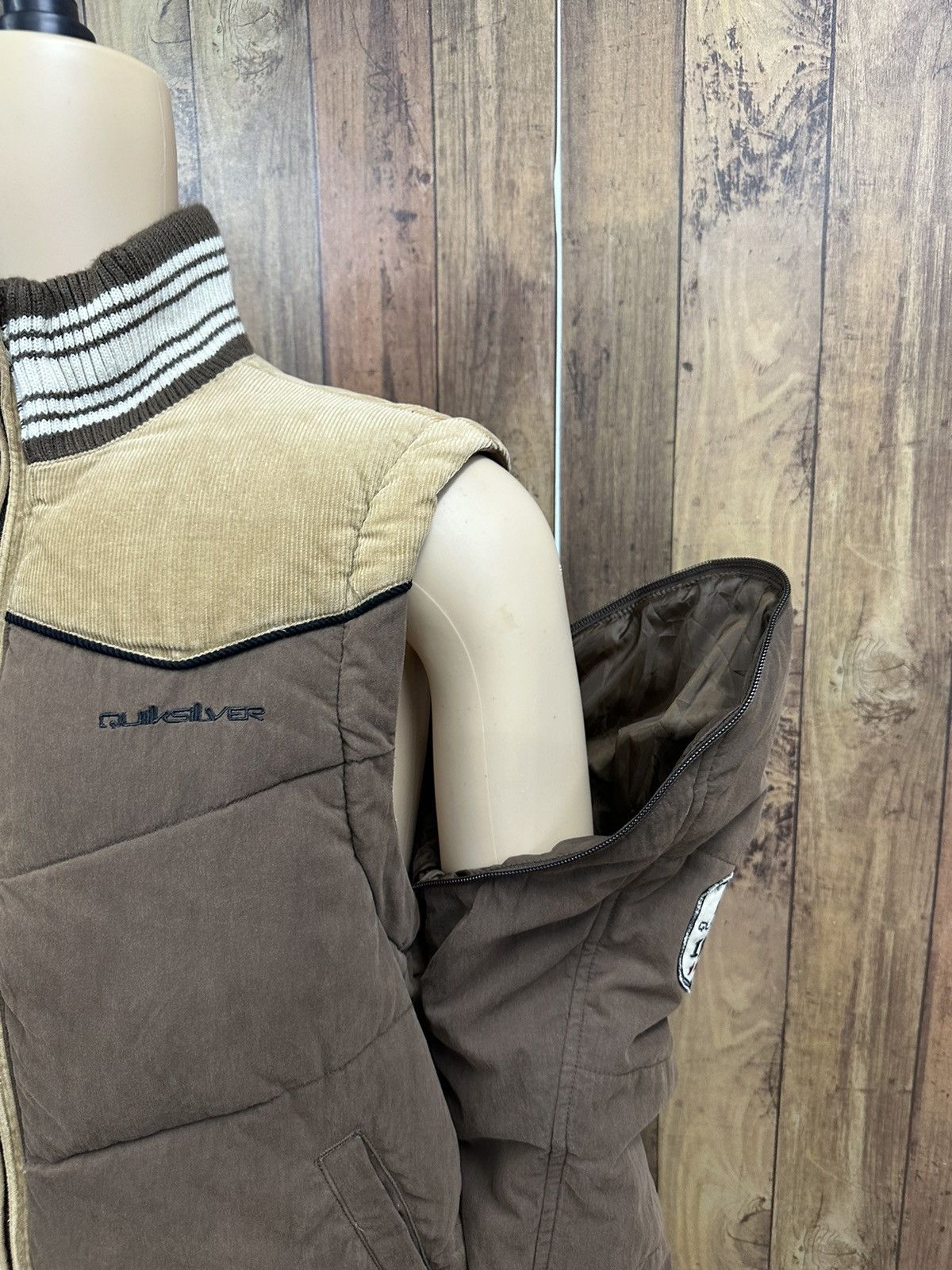 Quiksilver Vintage Quiksilver Down Jacket Z61 Size US L / EU 52-54 / 3 - 7 Thumbnail