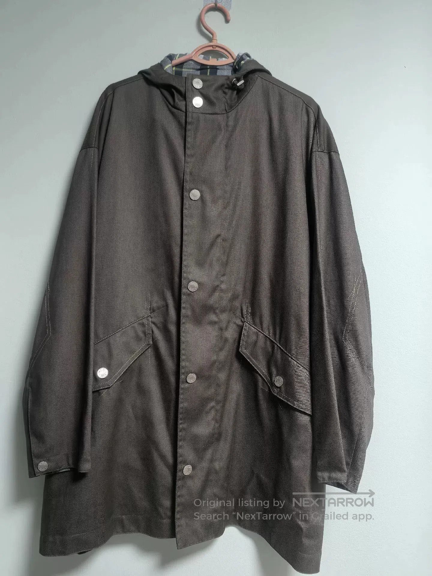 Hermes Hermes Gray Windbreaker Size 50. Size US L / EU 52-54 / 3 - 1 Thumbnail