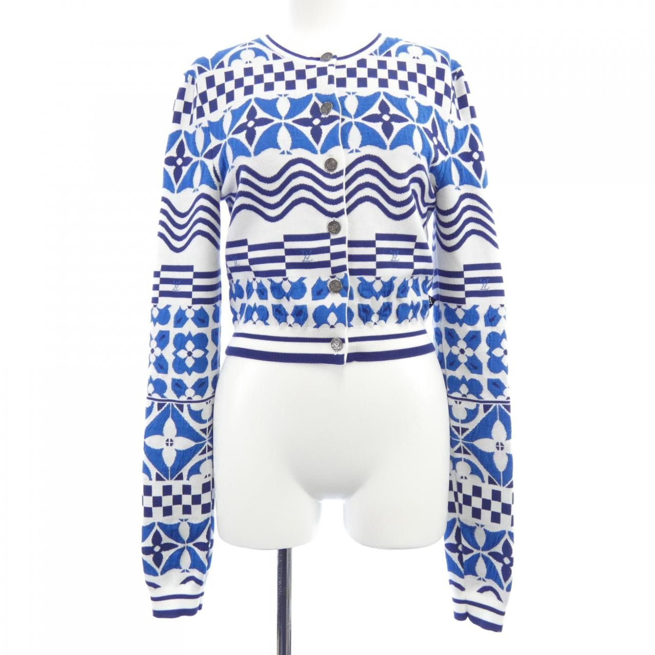 Louis Vuitton Louis Vuitton Louis Vuitton FPKC13AHM Cardigan Cotton Tops FPKC13AHM DUTY FREE for USA Size ONE SIZE - 1 Thumbnail