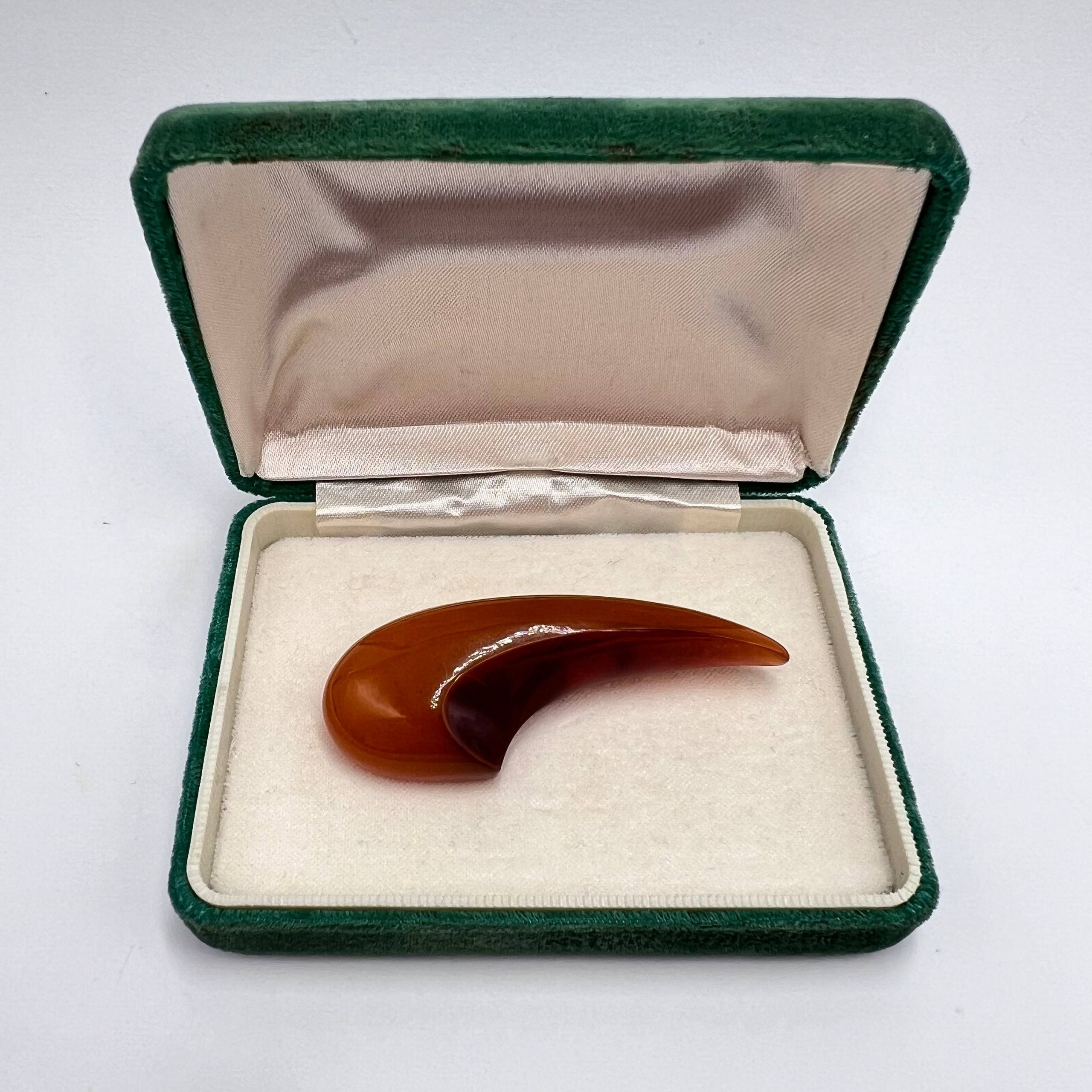 Vintage 1960s Vintage Natural Honey Baltic Amber Jewelry Brooch Size ONE SIZE - 5 Thumbnail