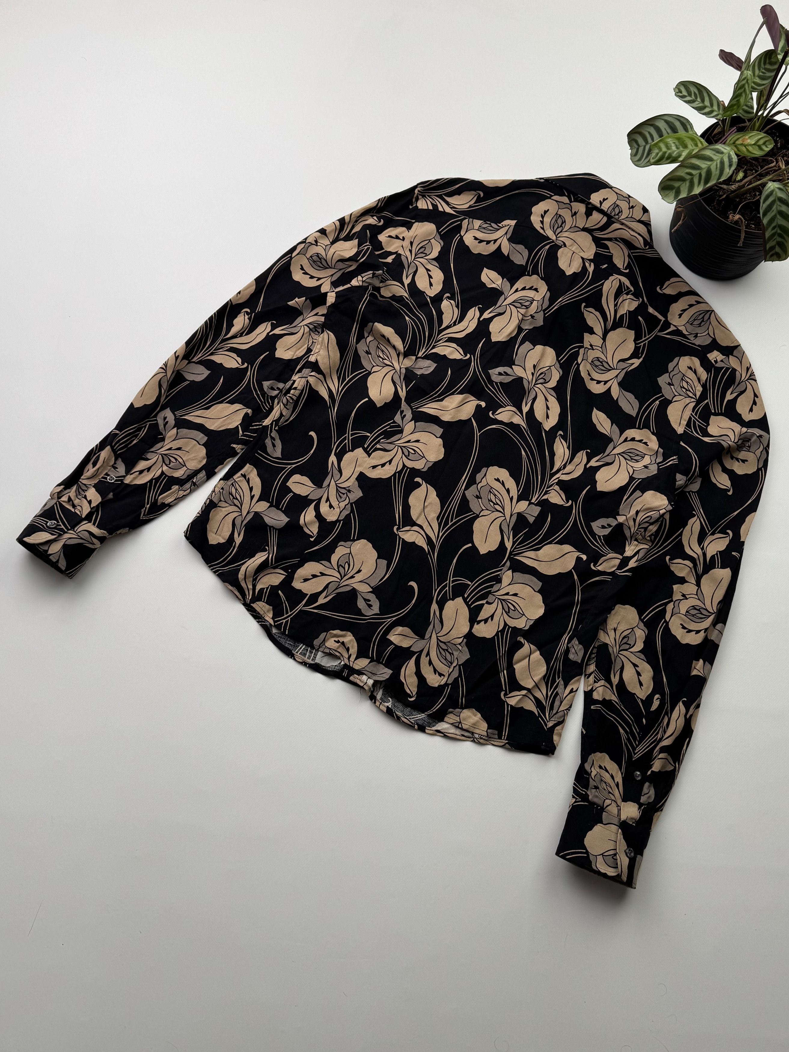 Reiss Reiss Viscose Shirt Long Sleeve (145) Size US M / EU 48-50 / 2 - 9 Thumbnail