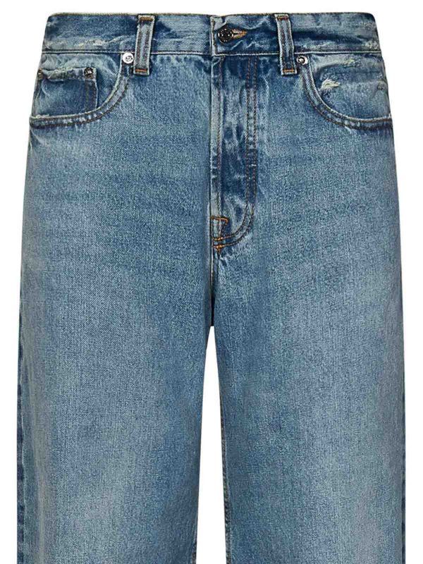 Other Armarium Washed Cotton Denim Jeans Size 27" / US 4 / IT 40 - 3 Thumbnail