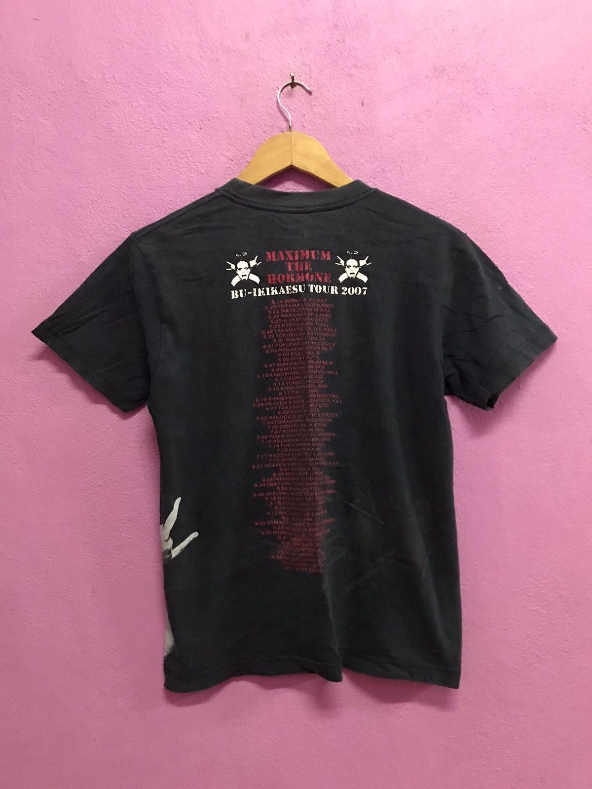 Band Tees Maximum The Hormone Tour 2007 T - Shirts Size S Size US S / EU 44-46 / 1 - 2 Thumbnail