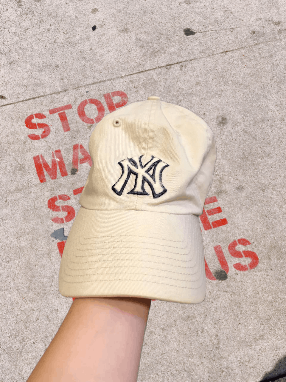 Y2K Cap logo New York Yankees One Size