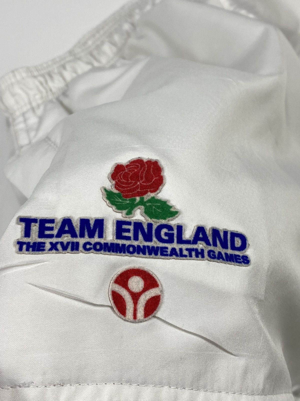 Puma LASTDROP🔥2002 Team England The XVII Commonwealth Games Short Size US 27 - 3 Thumbnail