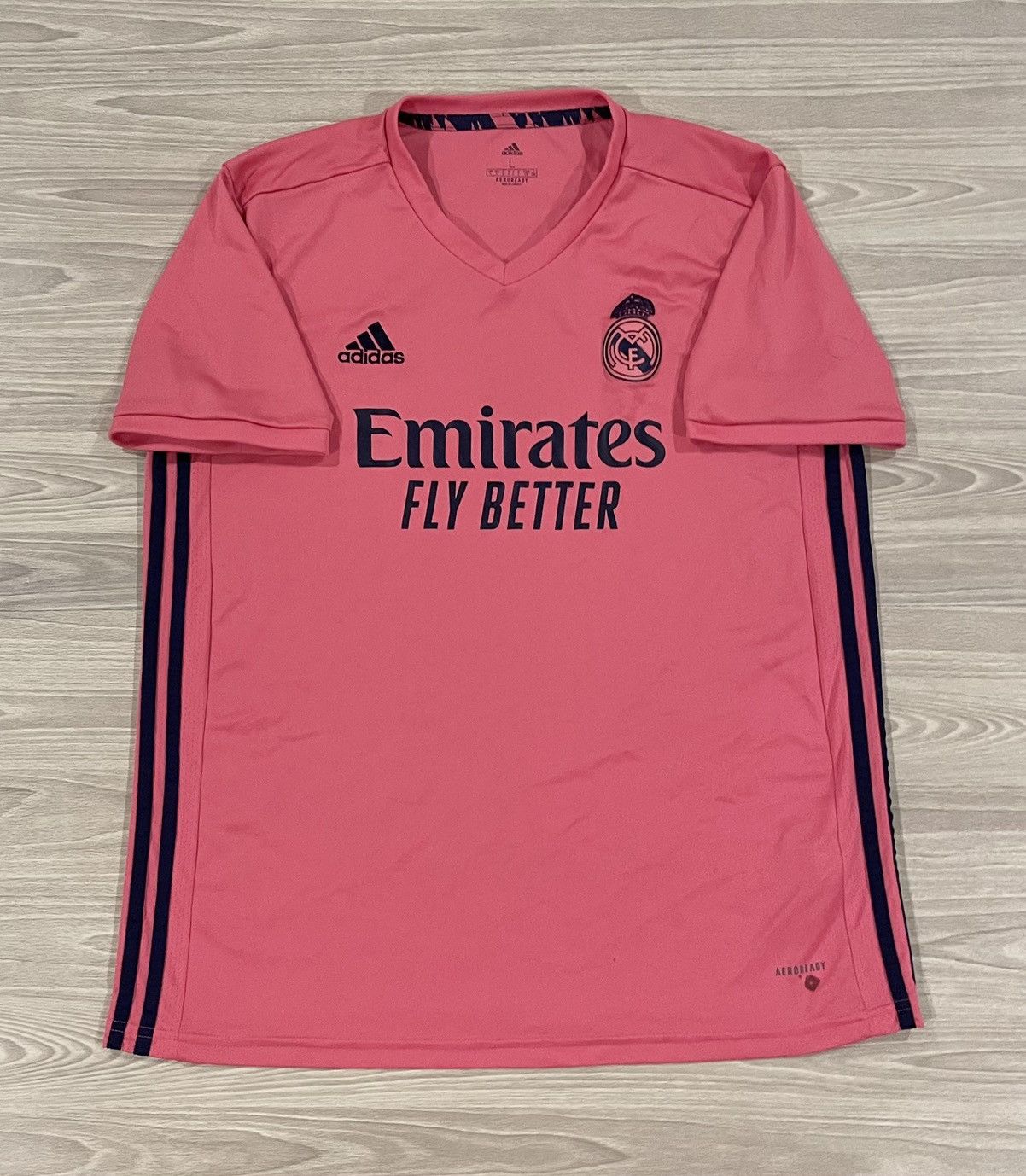 Adidas 2020/21 Real Madrid Soccer Jersey Men’s Size Large